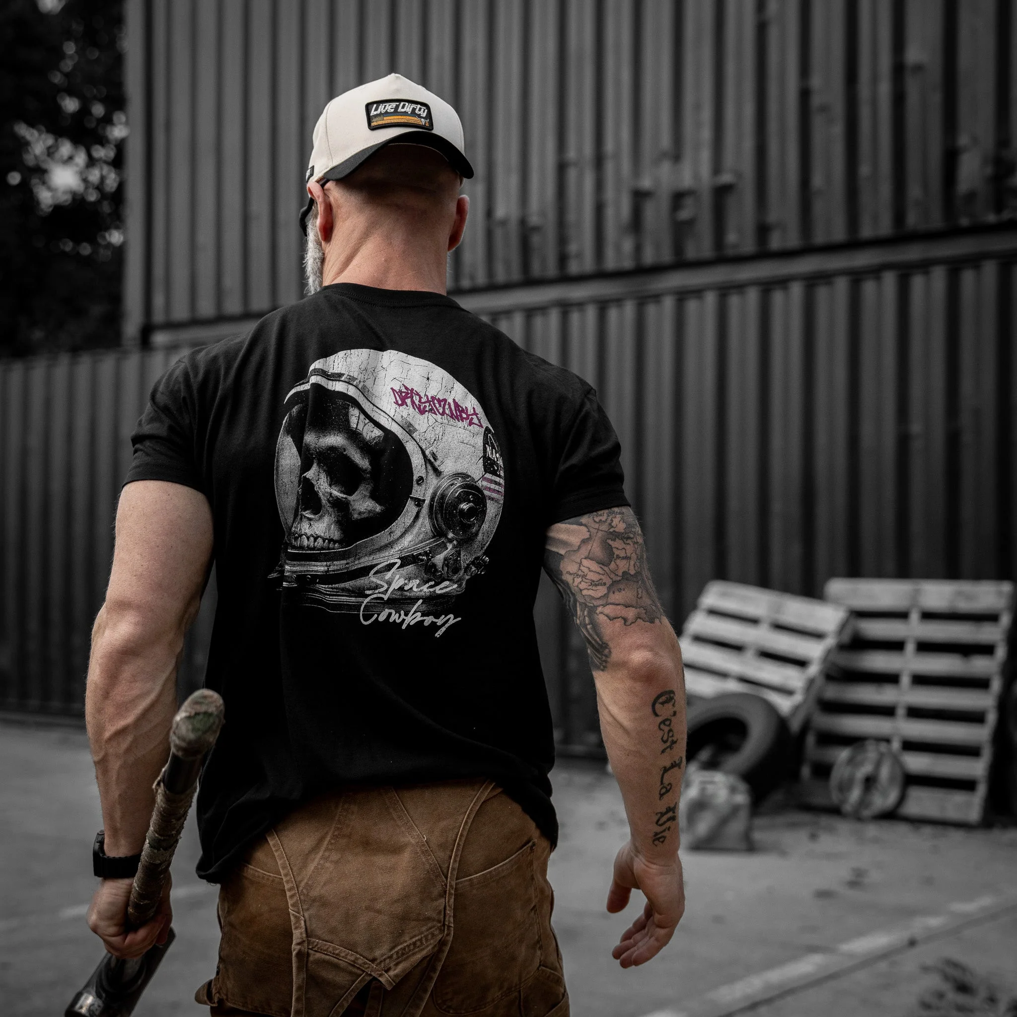 Space Cowboy Men's T-Shirt - Image 10
