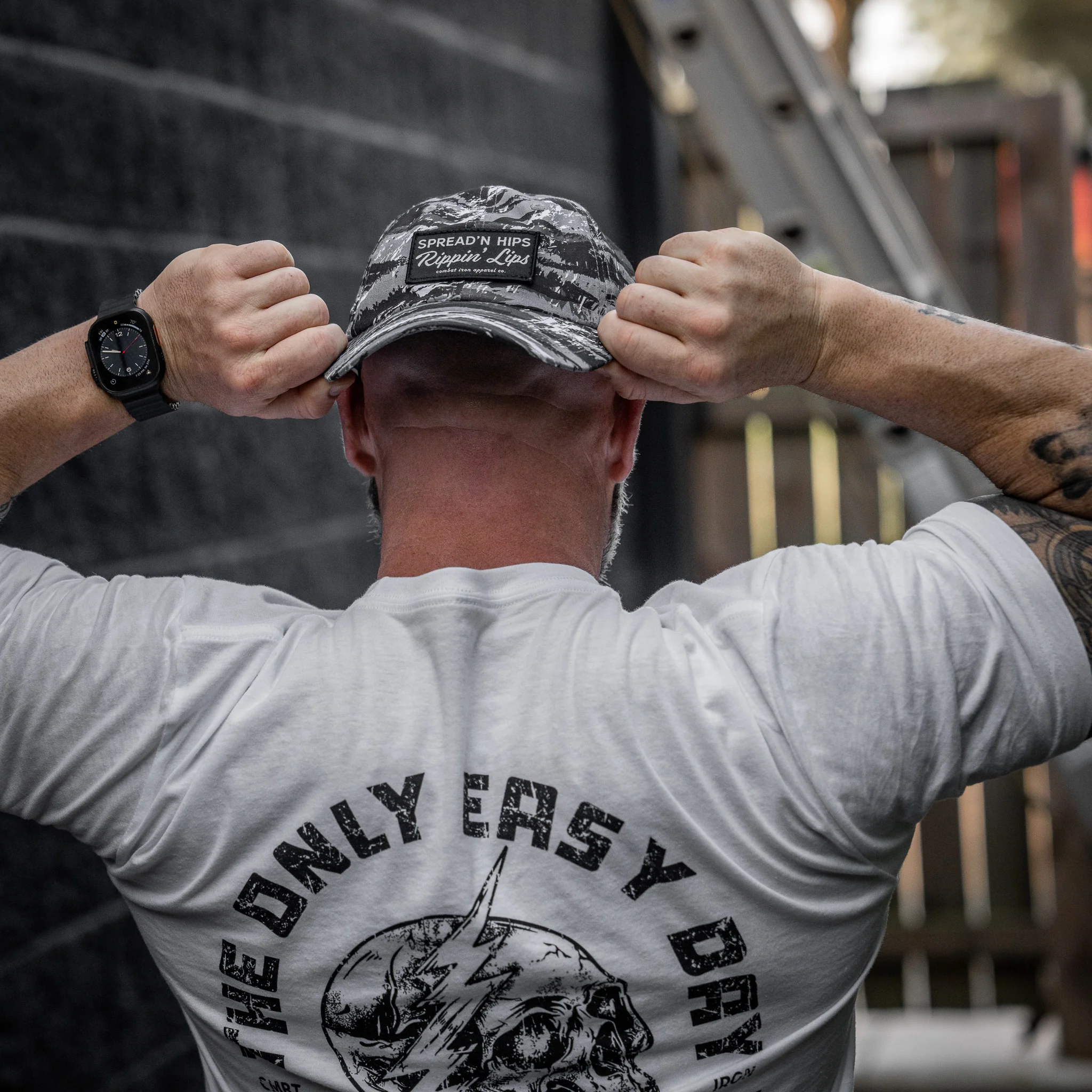 Spreadin' Hips and Rippin' Lips Patch Ripstop Snapback - Image 44