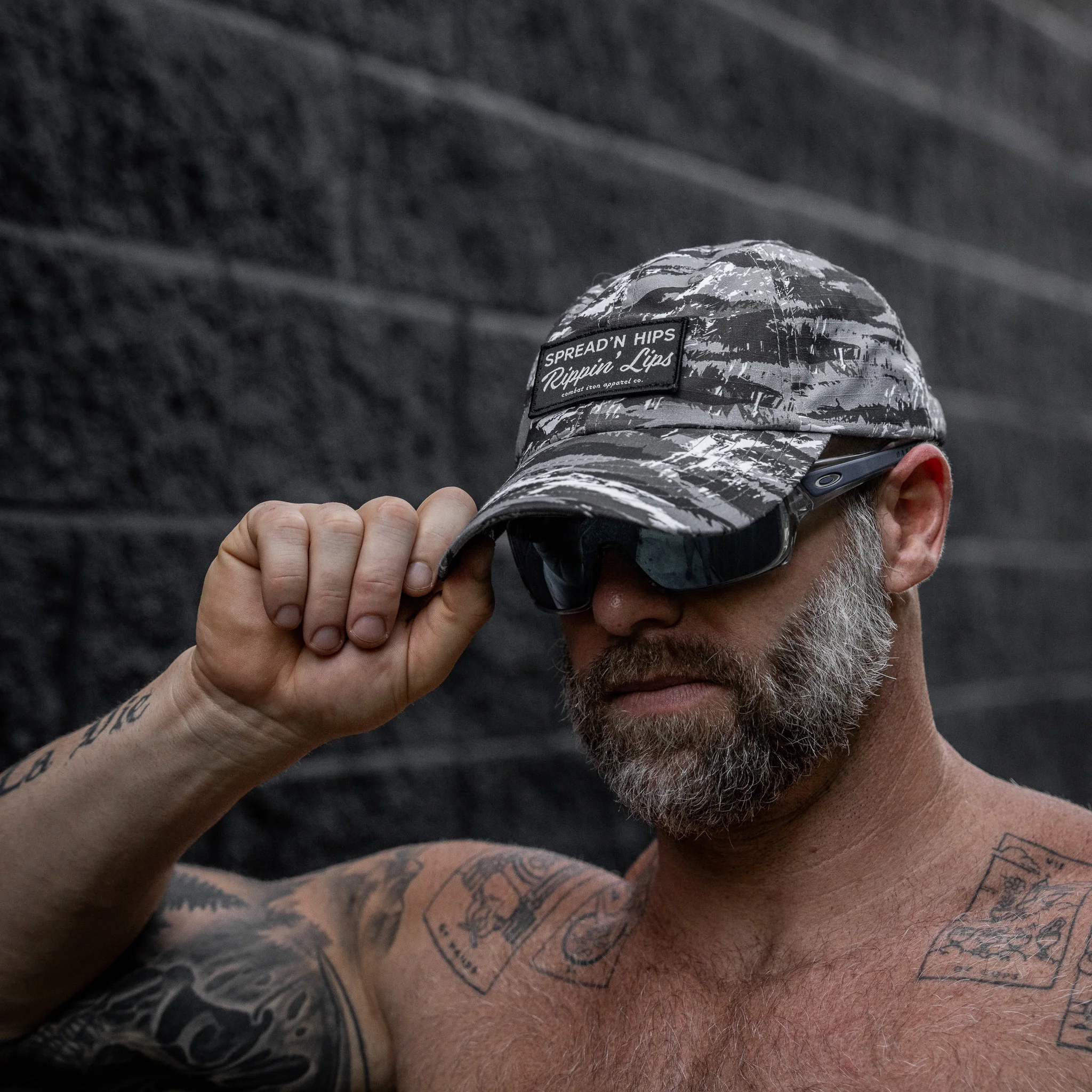 Spreadin' Hips and Rippin' Lips Patch Ripstop Snapback - Image 45