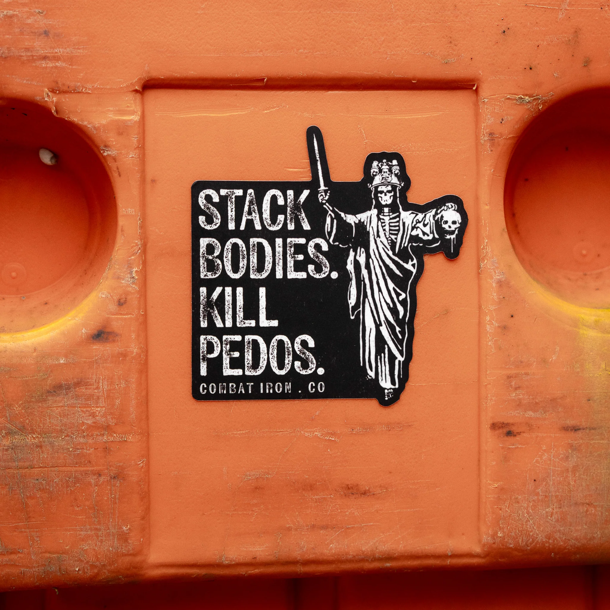 Stack Bodies. Kill Pedos Decal - Image 6