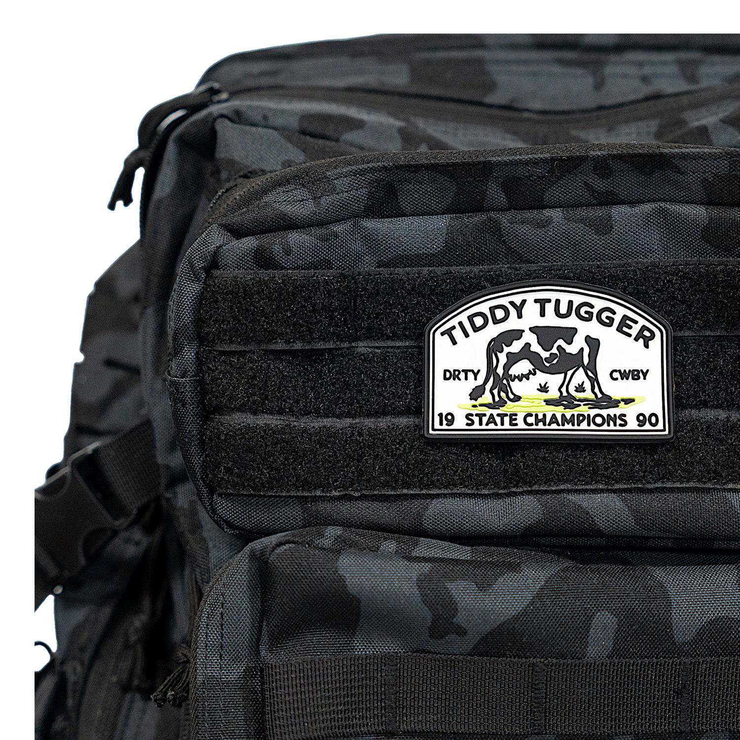 State Champions Tiddy Tugger PVC Velcro Patch - Image 2