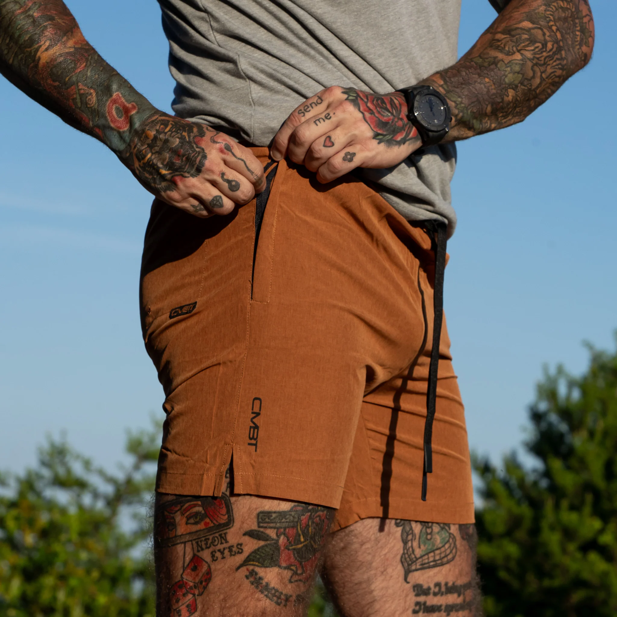 Summit Adventure Men's Proflex Shorts | 6" - Image 34