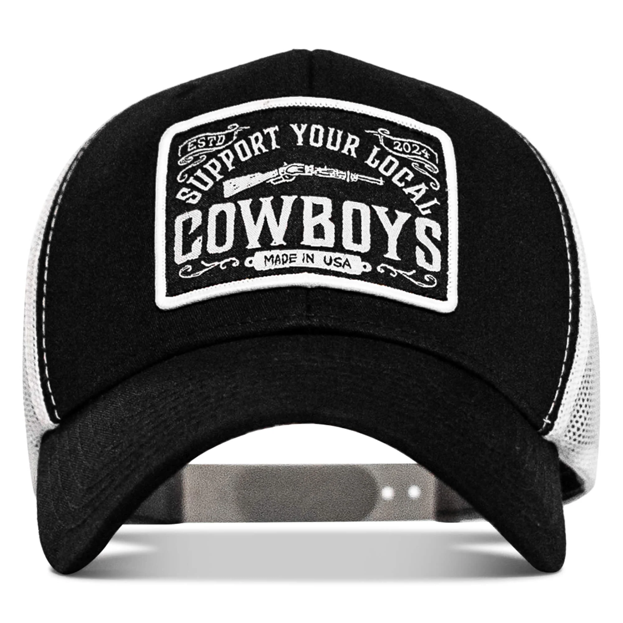 Support Your Local Cowboys Patch Snapback Hat - Image 26