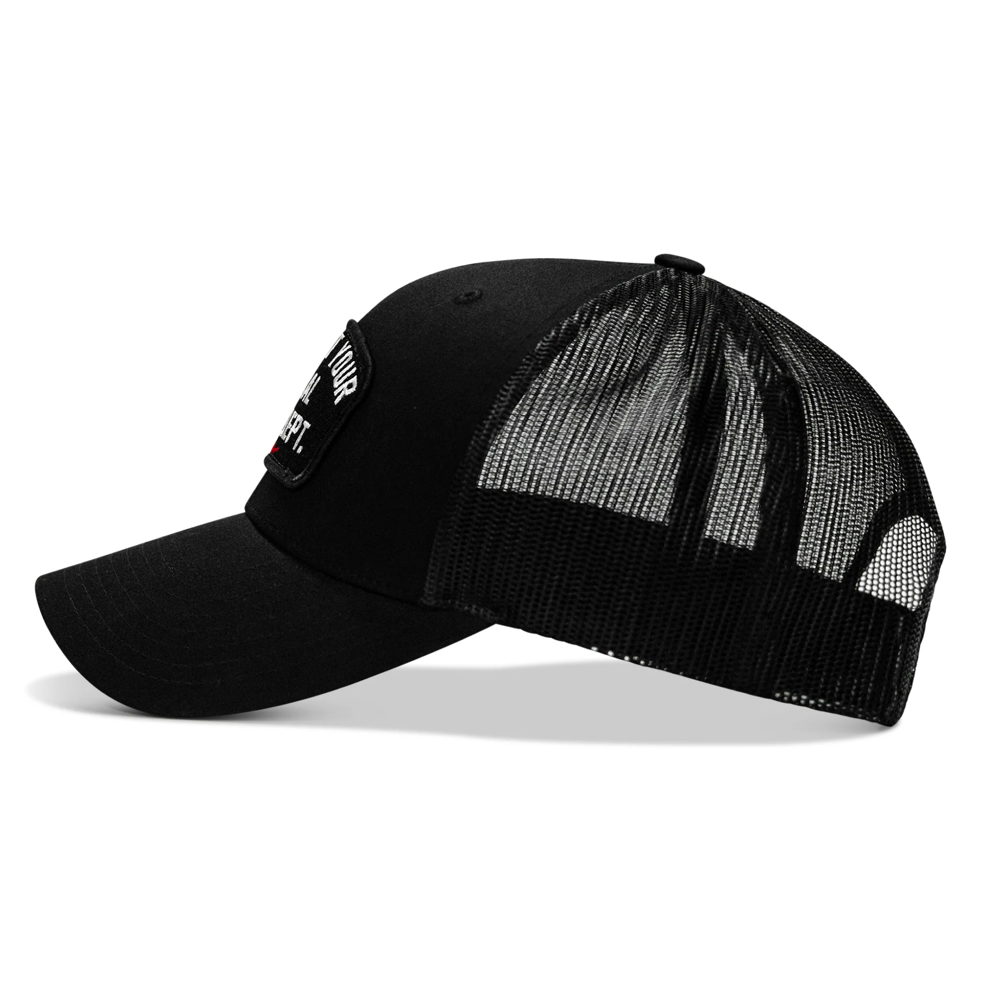 Support Your Local Fire Dept. Patch Snapback Hat - Image 30