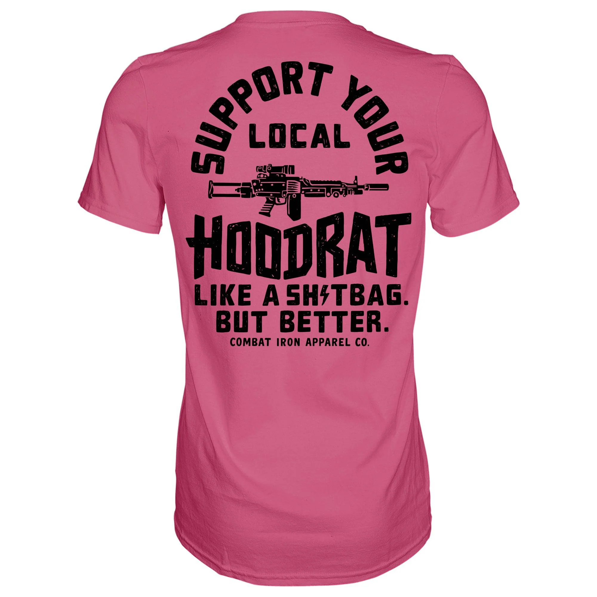 Support Your Local Hoodrat Men's T-Shirt - Image 7