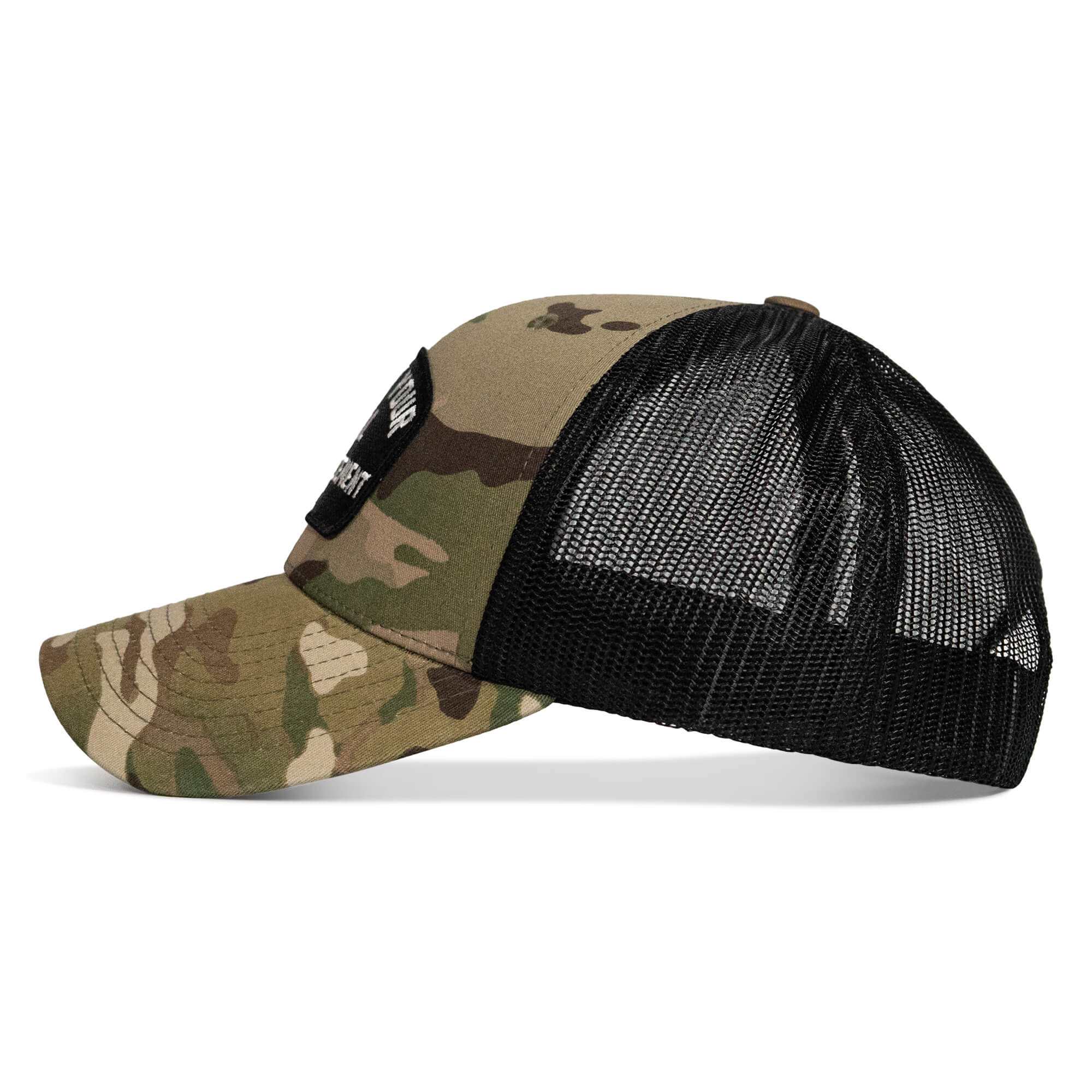 Support Your Local Law Enforcement Mid-Profile Snapback Hat - Image 11