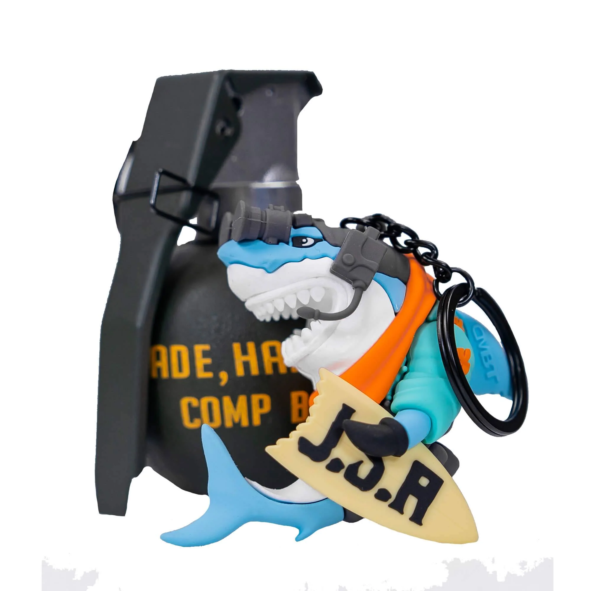Tactical 3D PVC Keychain - Image 28