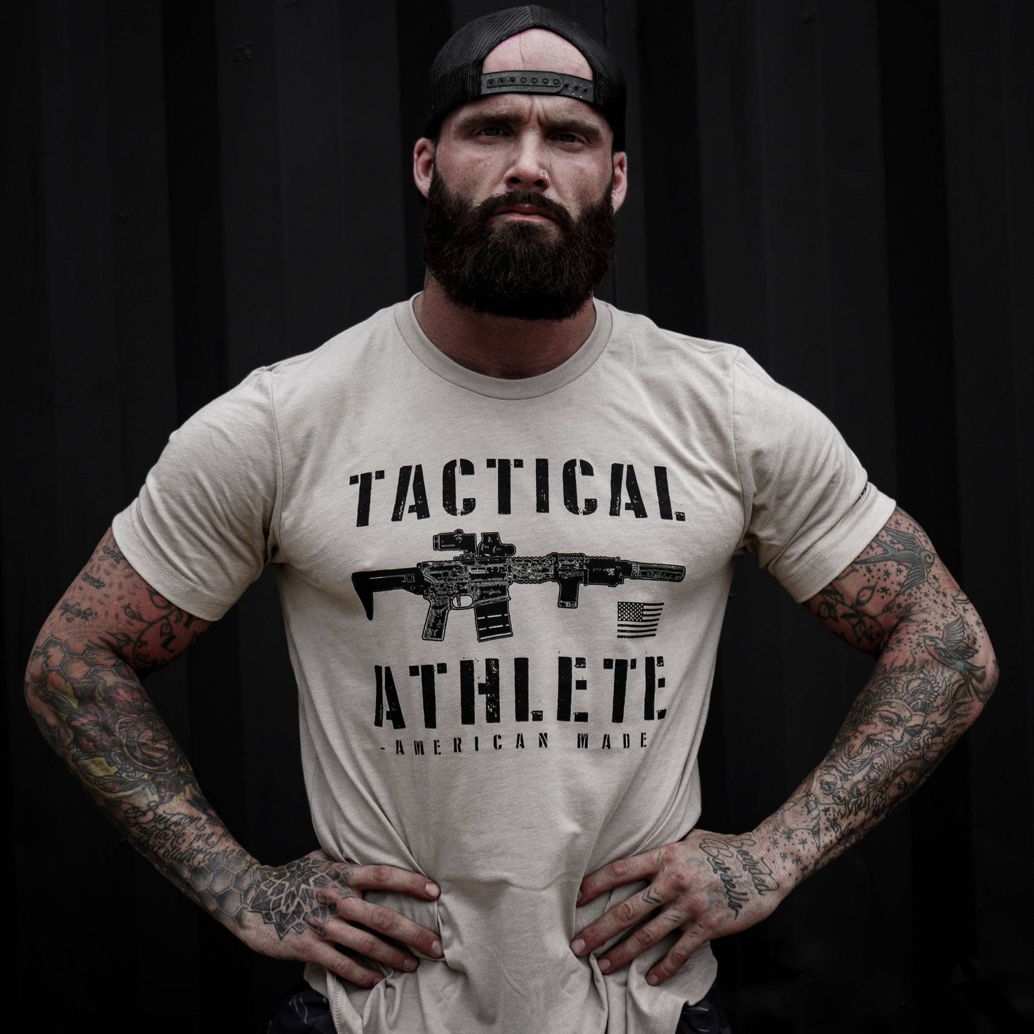 Tactical Athlete American Made Men's T-Shirt - Image 10