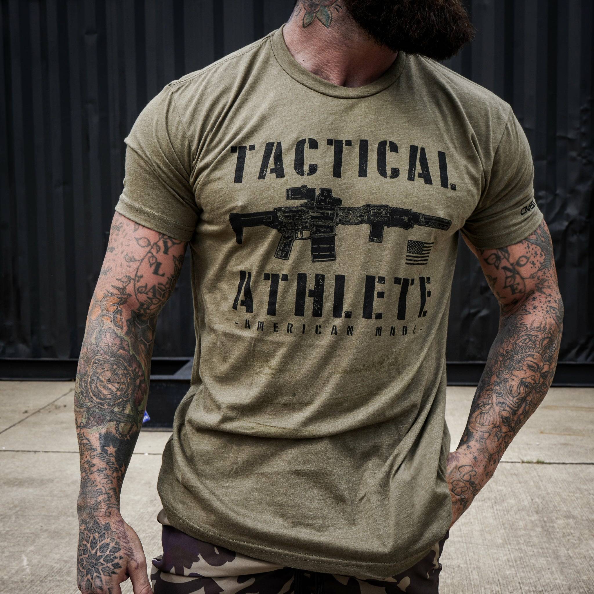 Tactical Athlete American Made Men's T-Shirt - Image 4