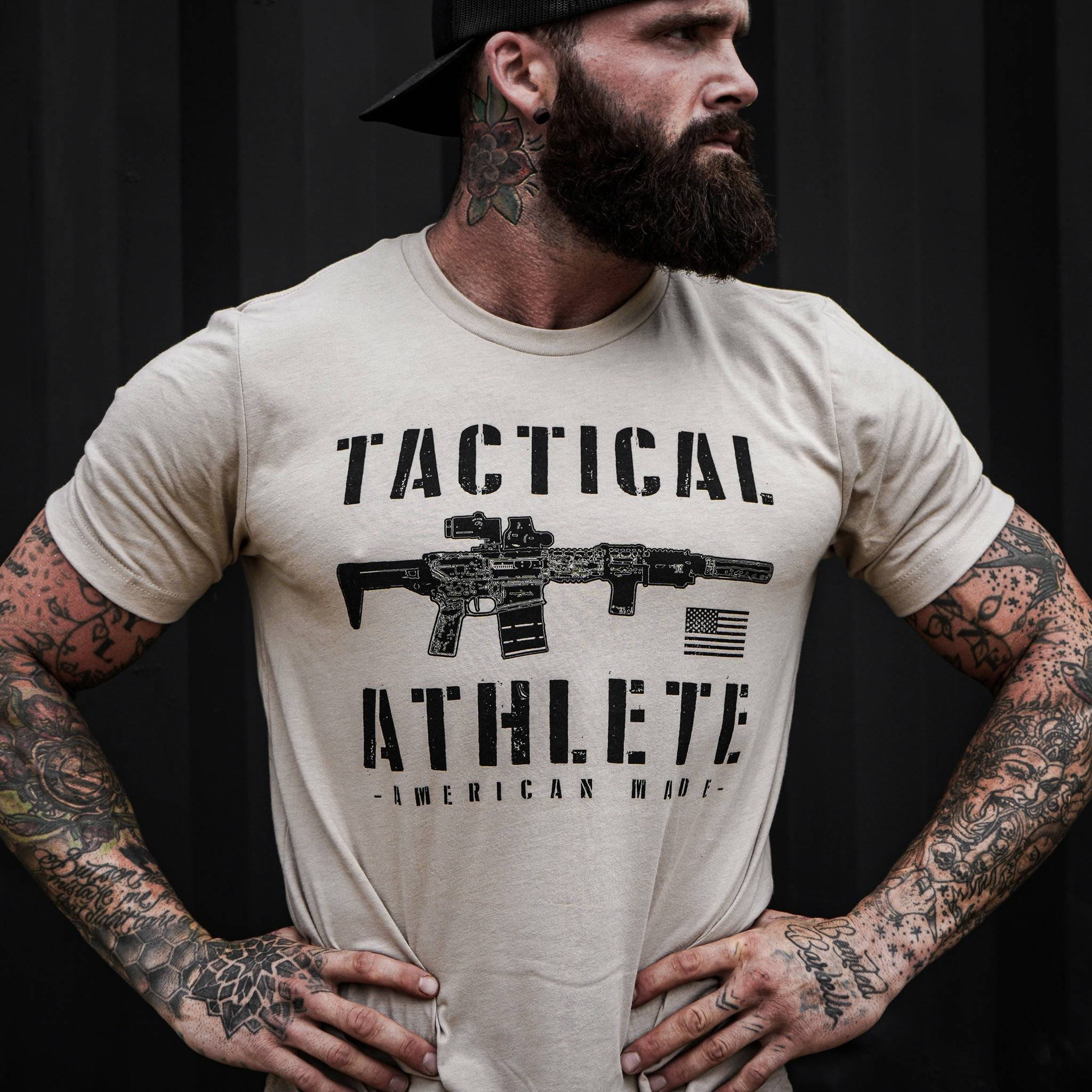 Tactical Athlete American Made Men's T-Shirt - Image 9