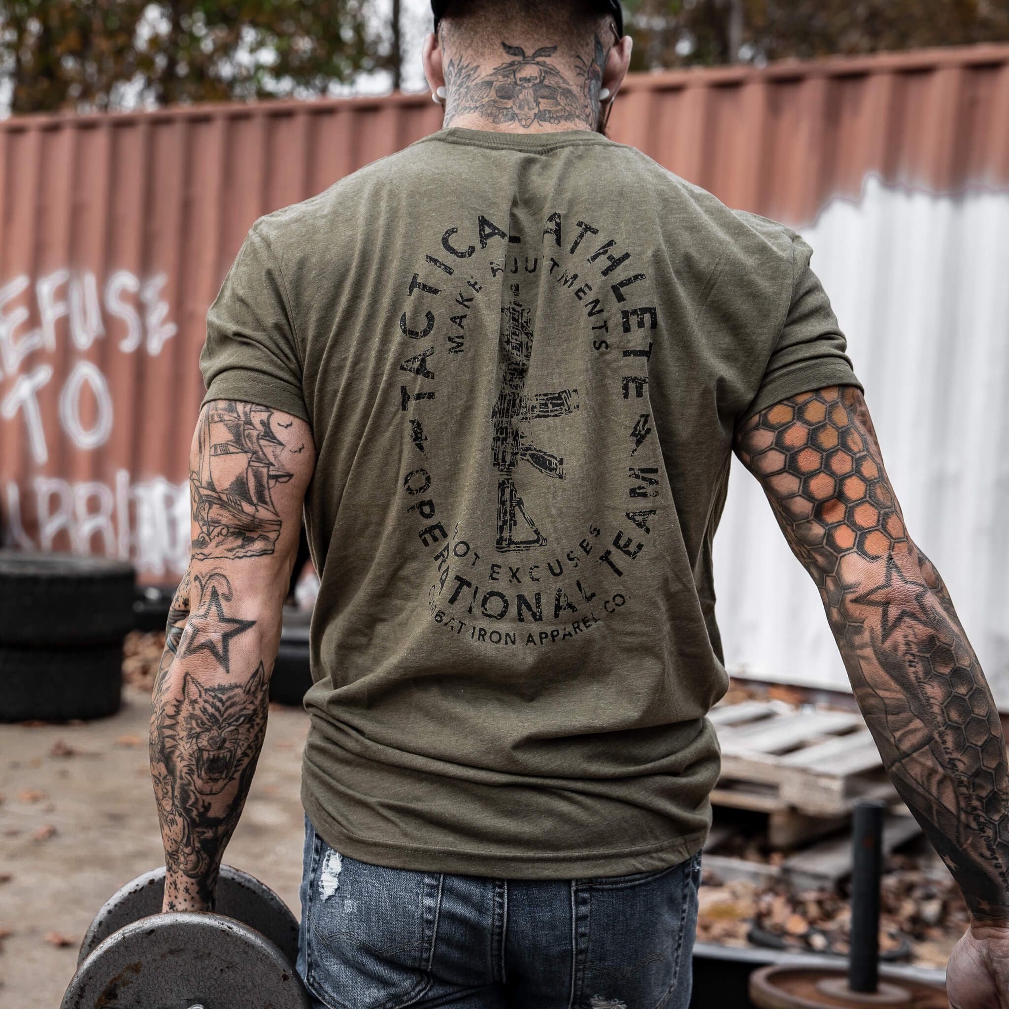 Tactical Athlete Operational Team Men's T-shirt - Image 9