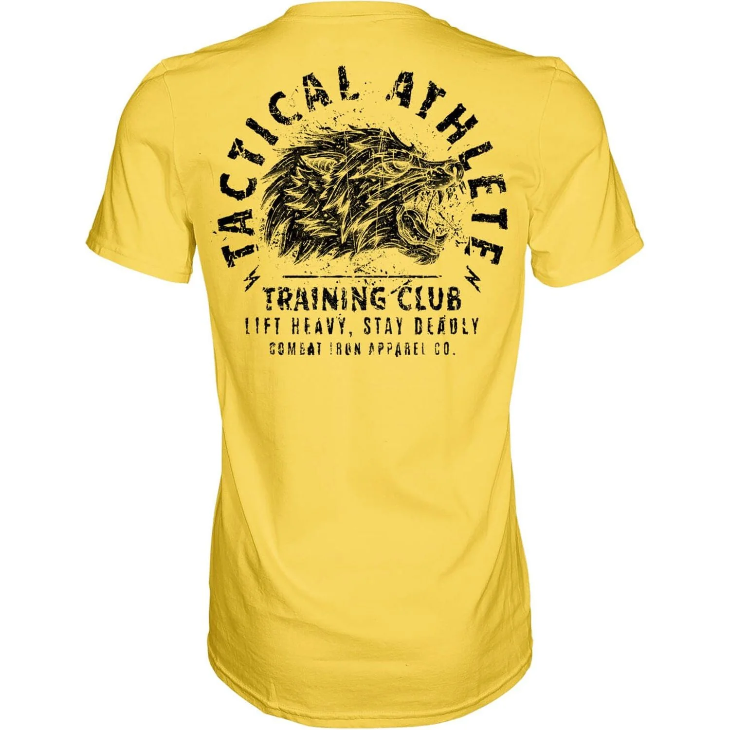 Tactical Athlete Training Club Wolf Men's T-Shirt - Image 6