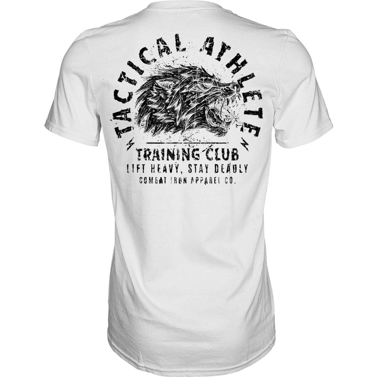 Tactical Athlete Training Club Wolf Men's T-Shirt - Image 7