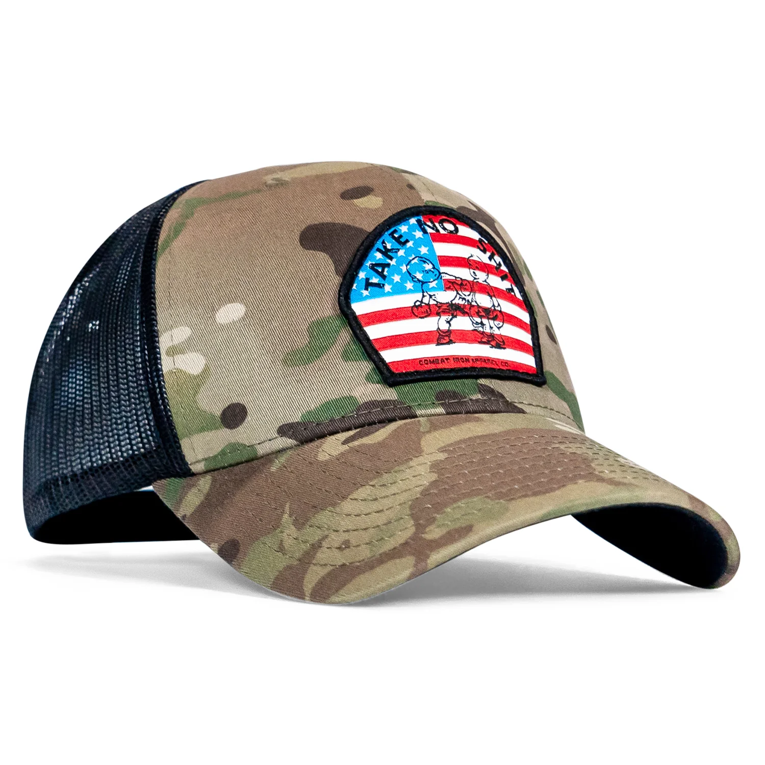 Take No Shit American Flag Patch SnapBack - Image 25
