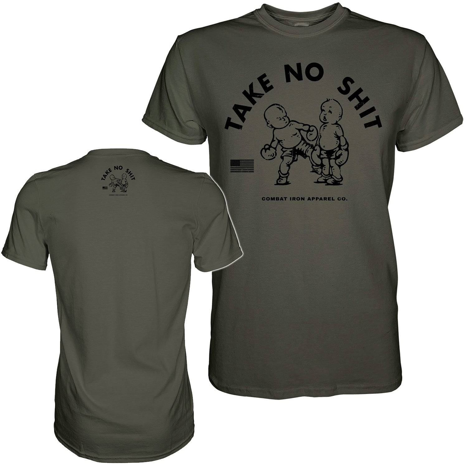 Take No Shit Boxing Men's T-Shirt - Image 11