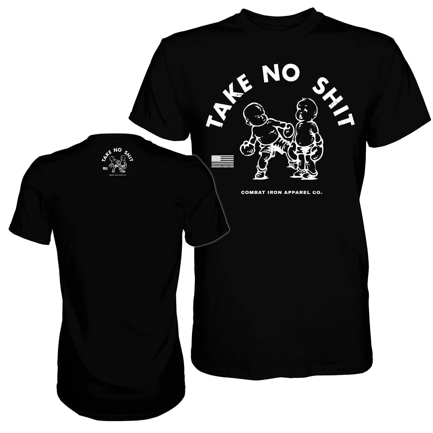 Take No Shit Boxing Men's T-Shirt - Image 2