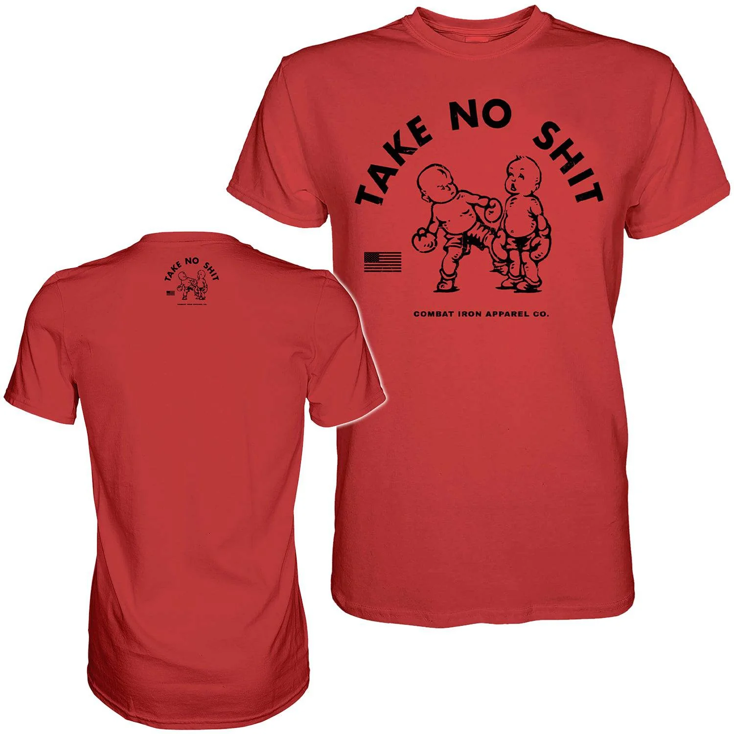 Take No Shit Boxing Men's T-Shirt - Image 7