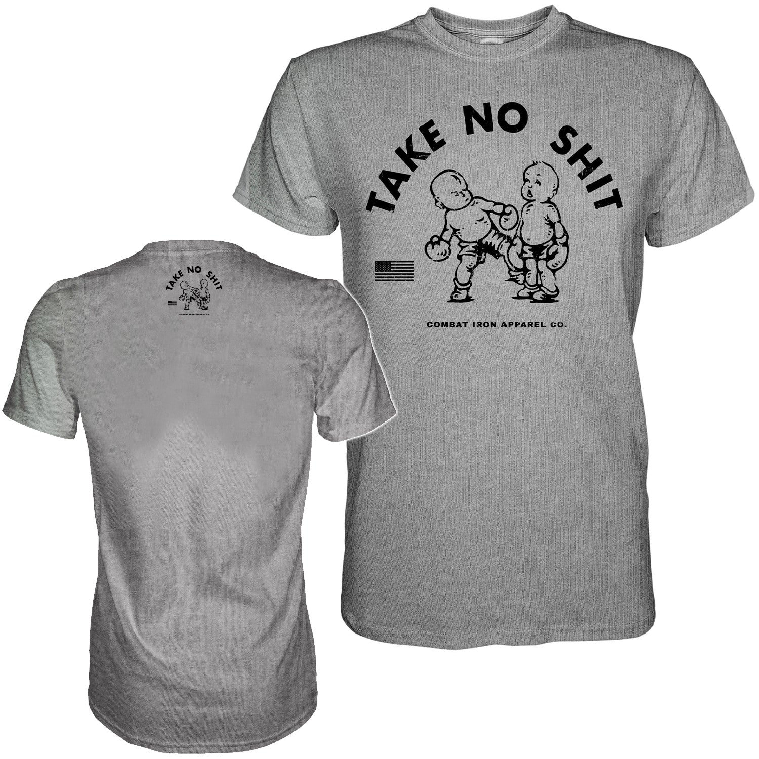 Take No Shit Boxing Men's T-Shirt - Image 9