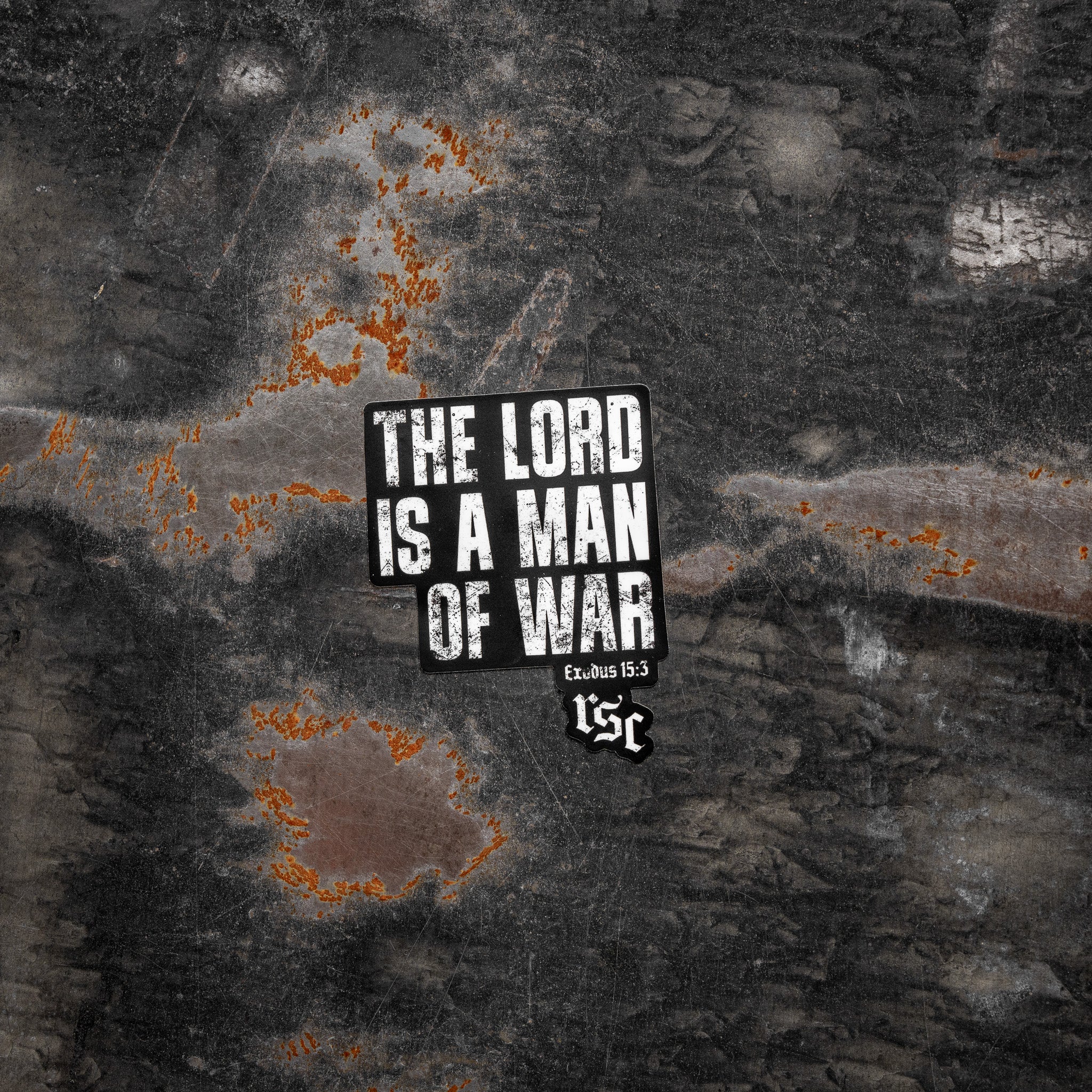 The Lord Is A Man Of War Decal - Image 6