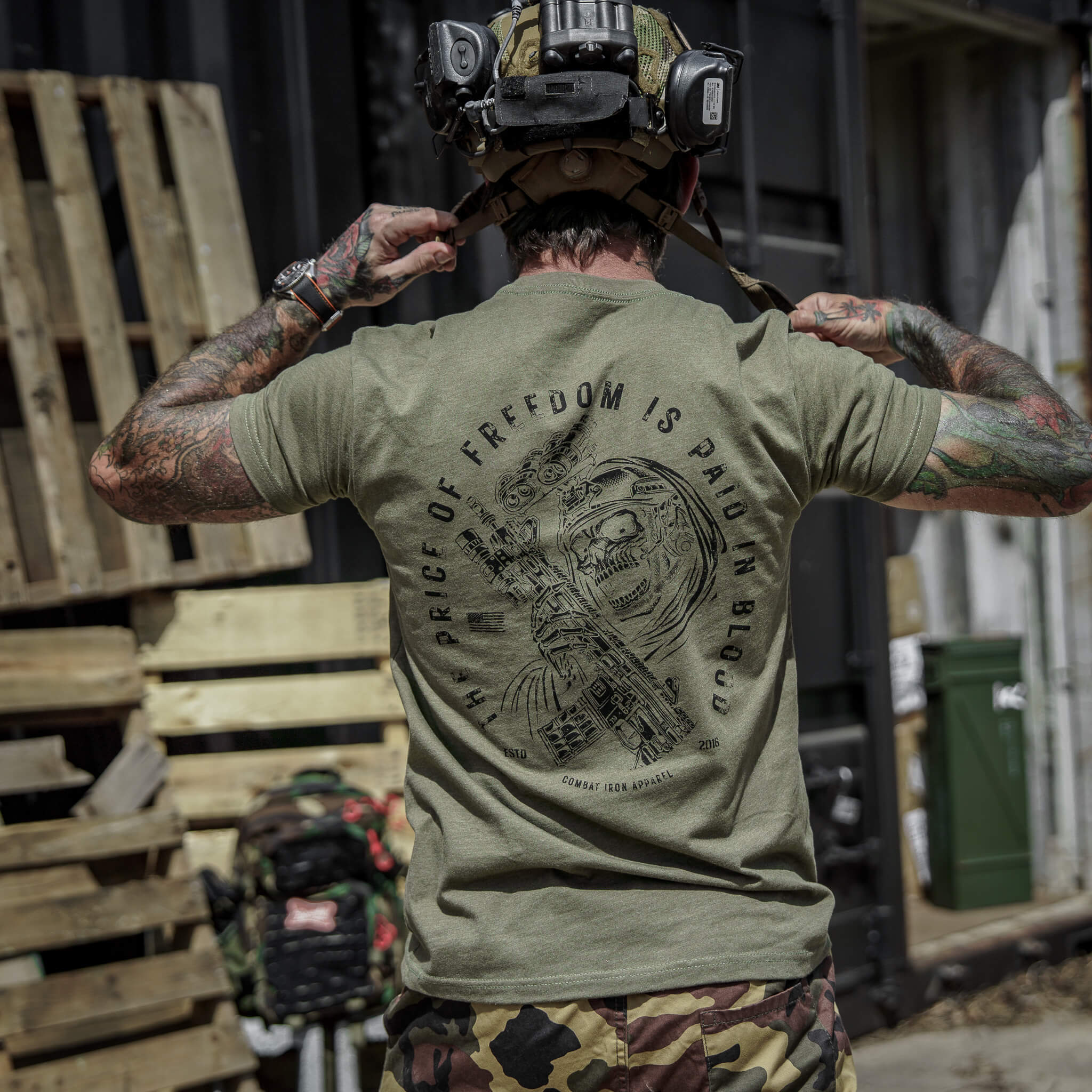 The Price Of Freedom Men's T-Shirt - Image 3