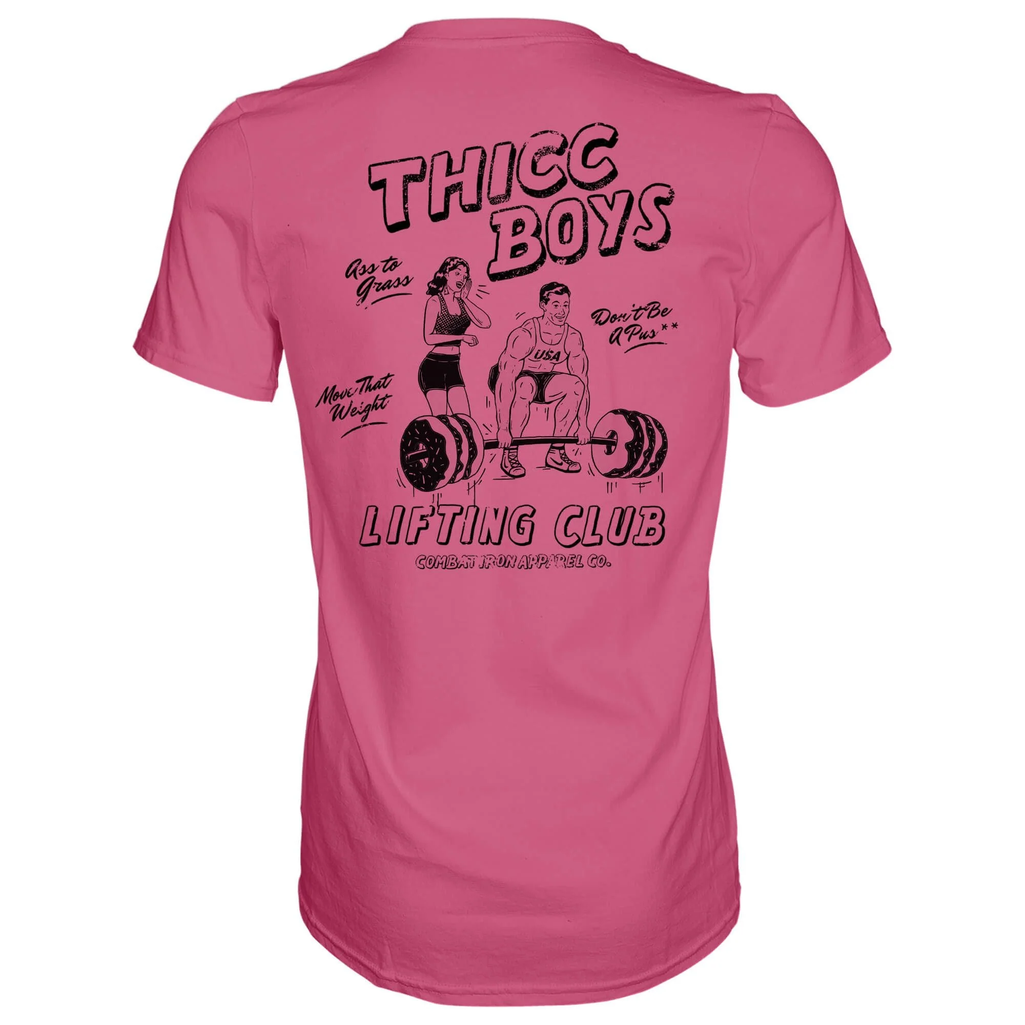 Thicc Boys Workout Club Men's T-Shirt - Image 10