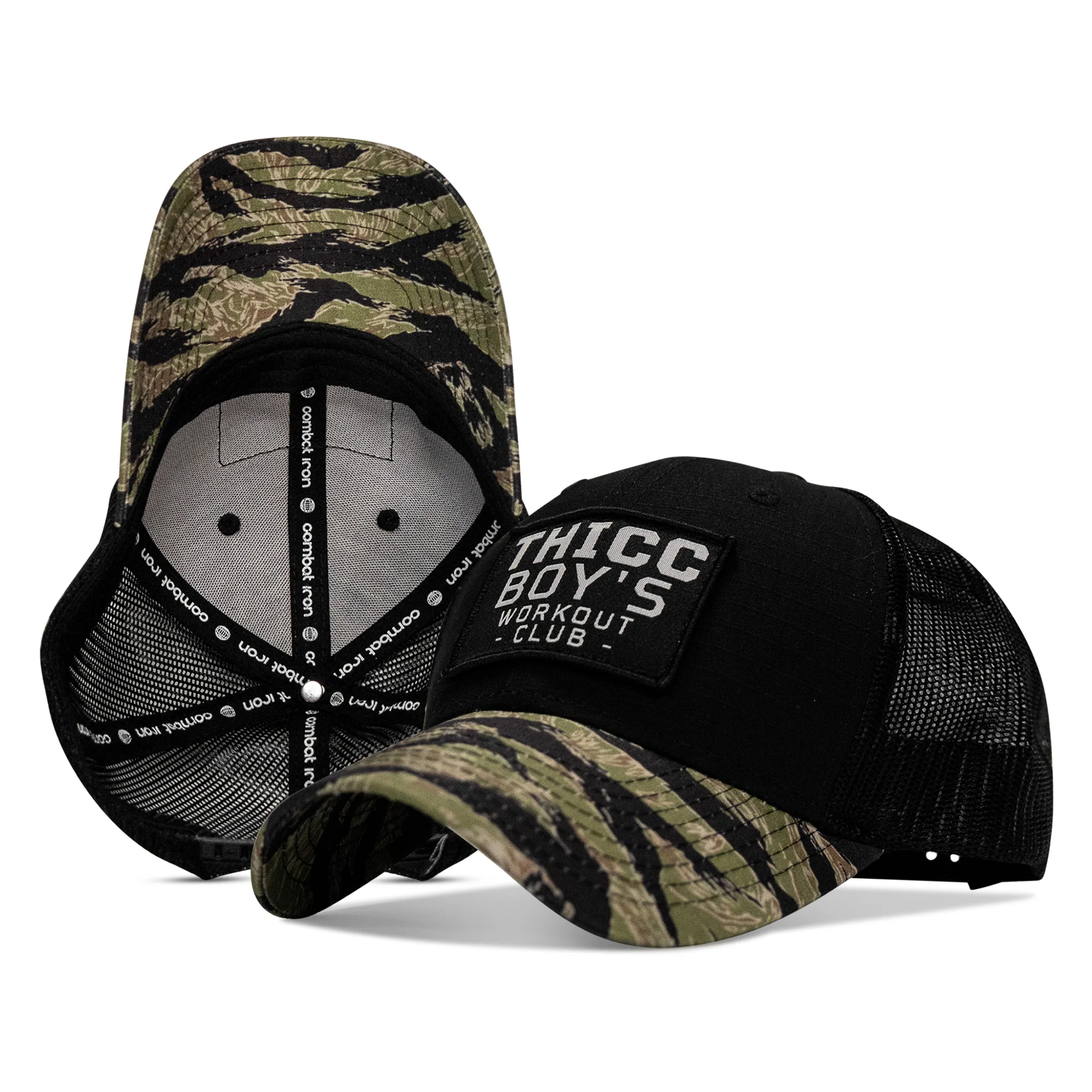 Thicc Boys Workout Club Patch Original Ripstop Snapback Hat