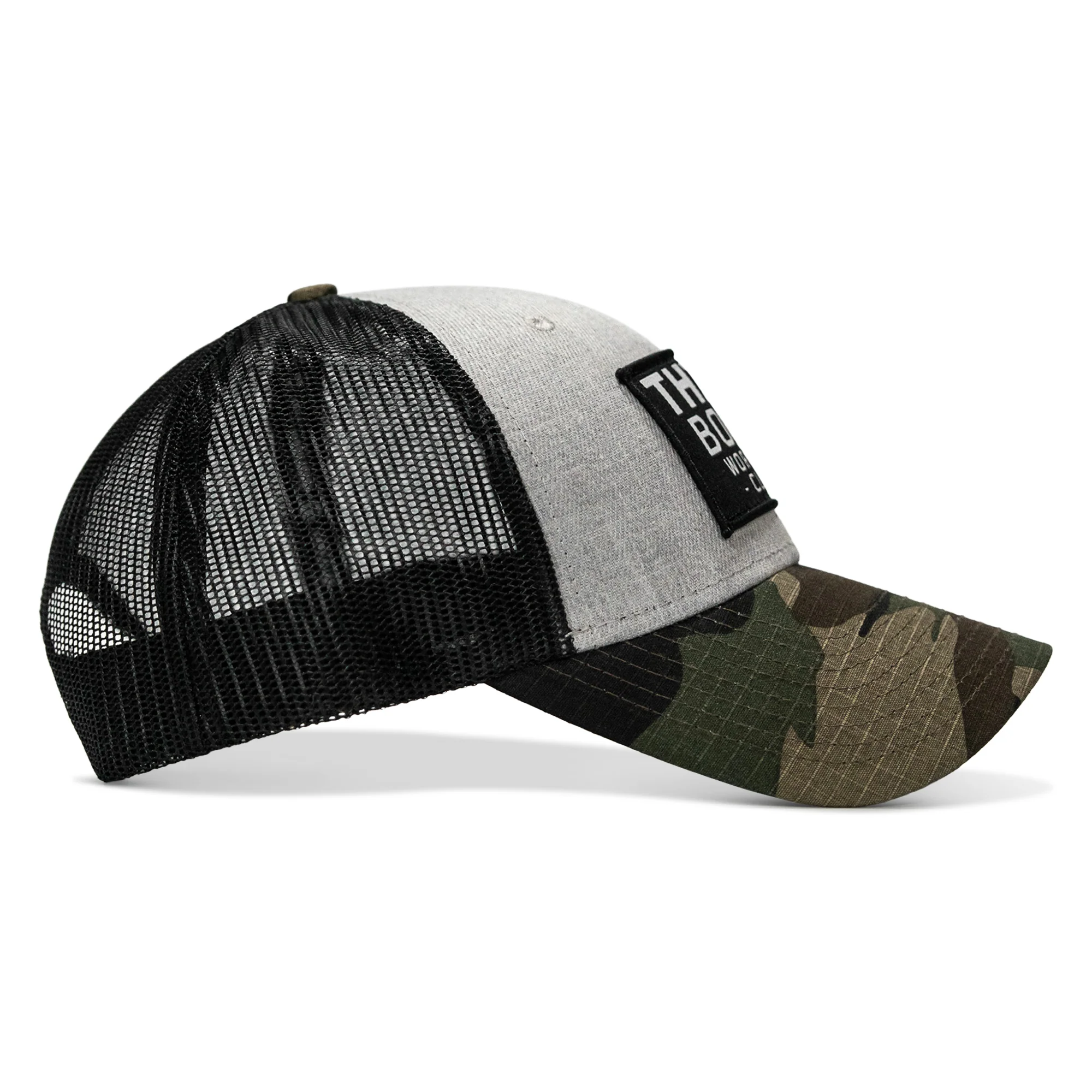 Thicc Boys Workout Club Patch Original Ripstop Snapback Hat - Image 20