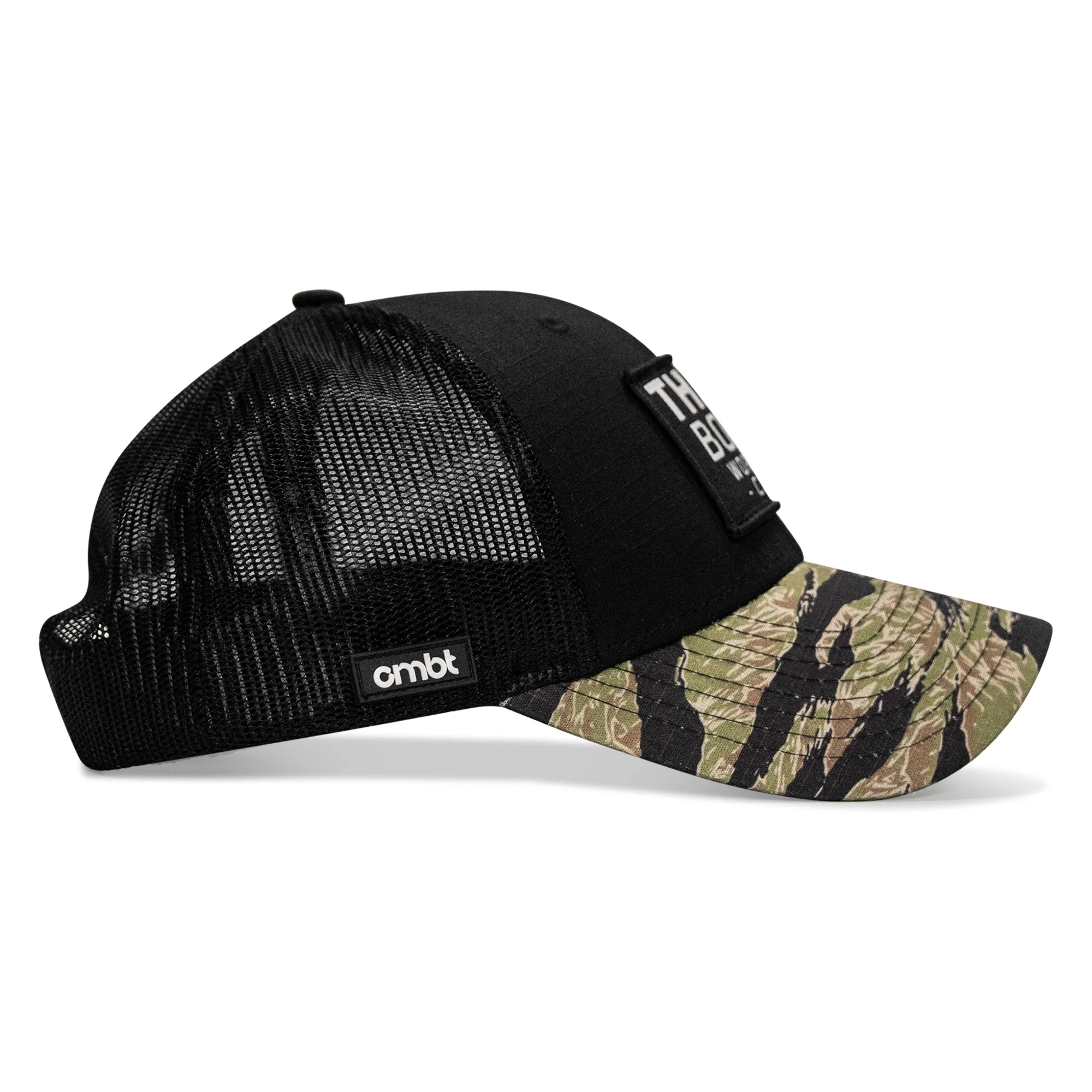 Thicc Boys Workout Club Patch Original Ripstop Snapback Hat - Image 6