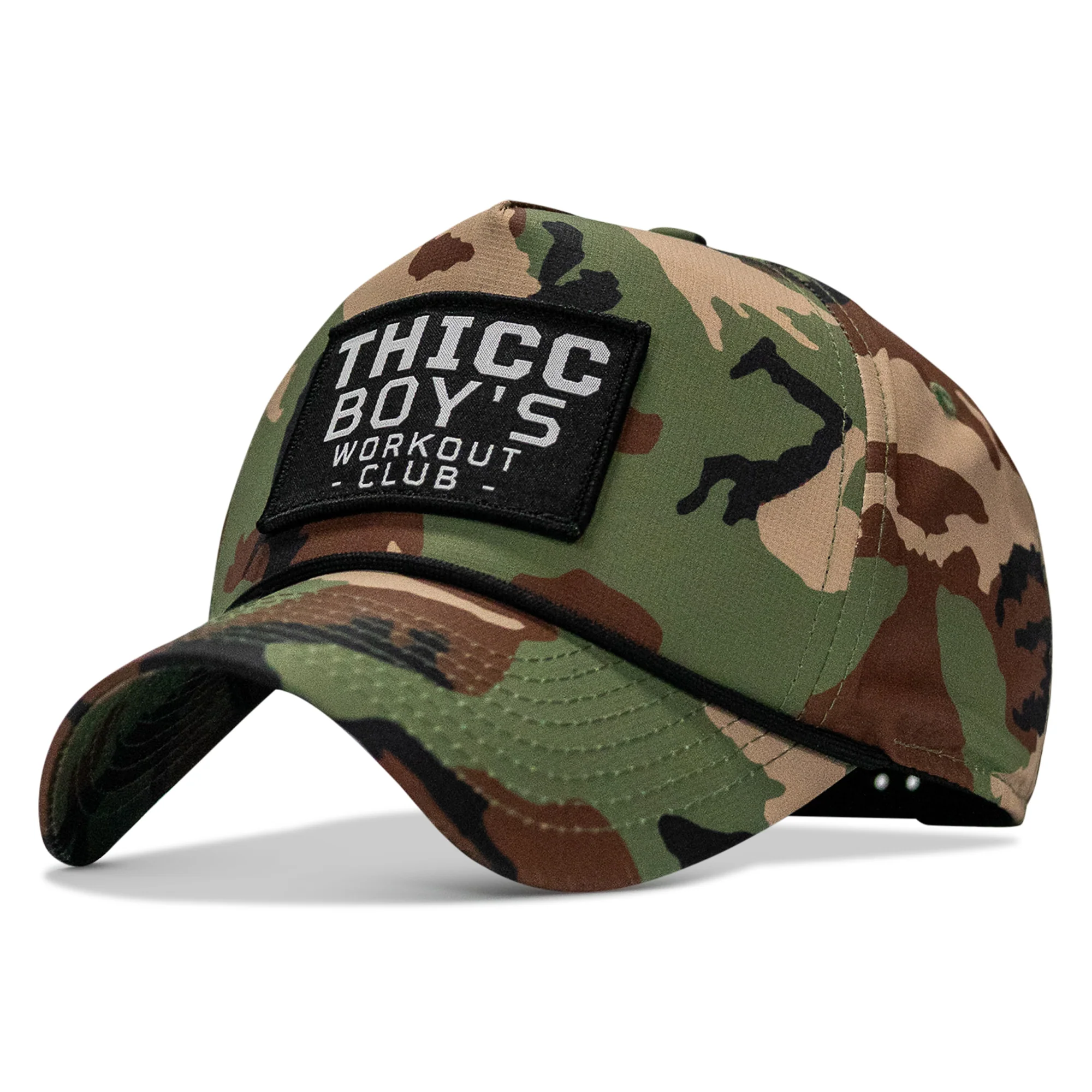 Thicc Boys Workout Club Patch Weekender Snapback - Image 14