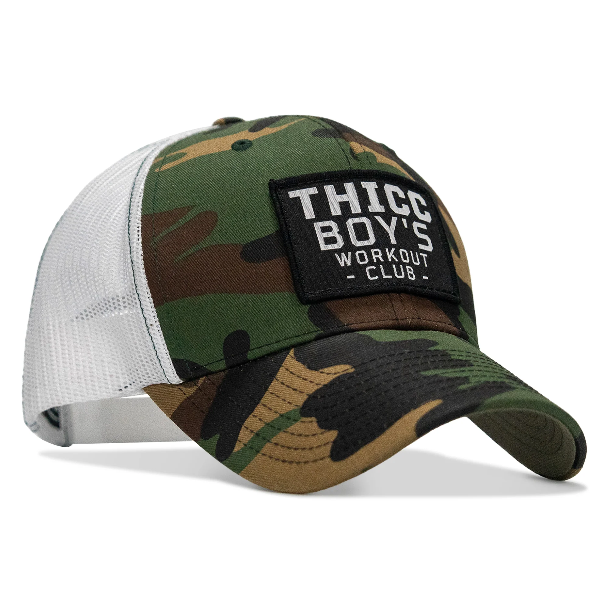 Thicc Boys Workout Patch Snapback Hat - Image 15