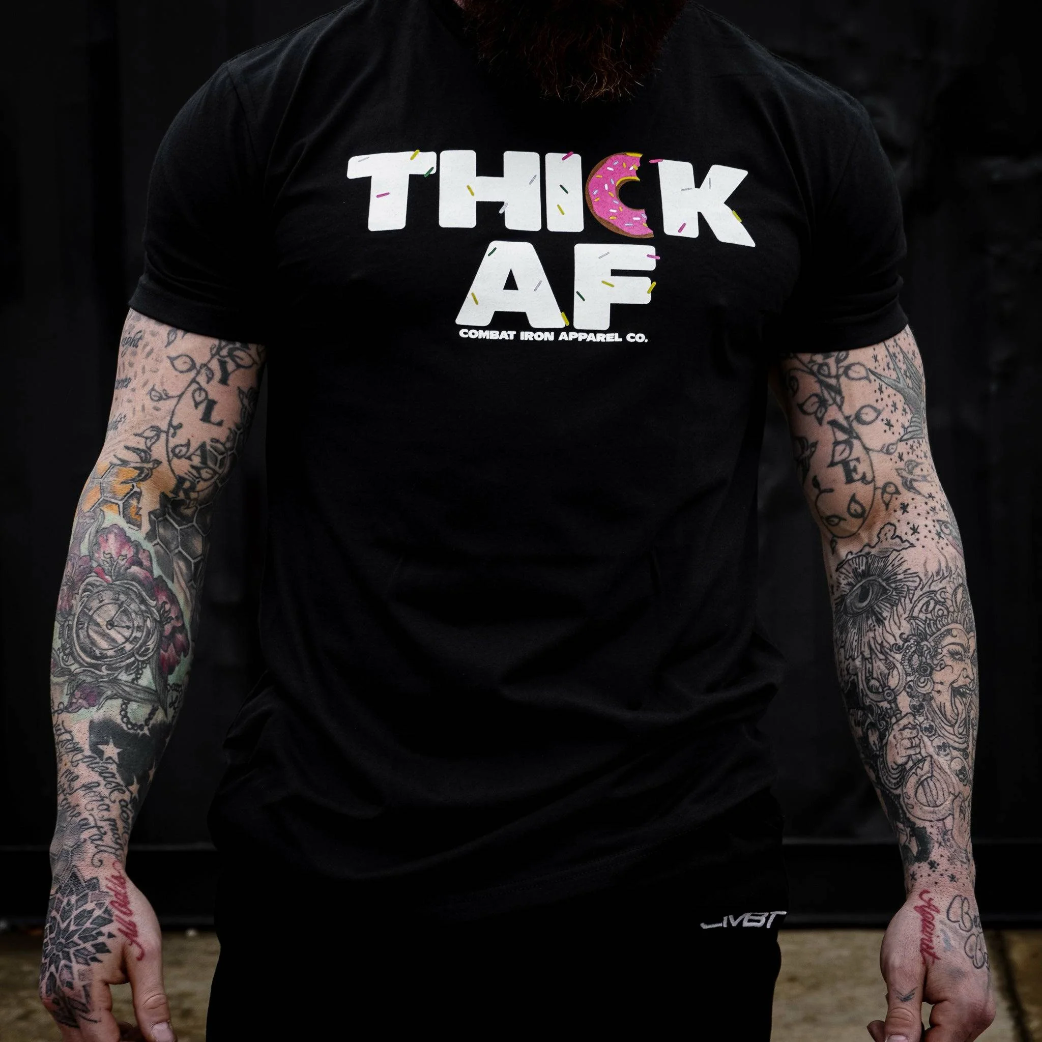 Thick Af Donut Edition Men's T-Shirt - Image 10