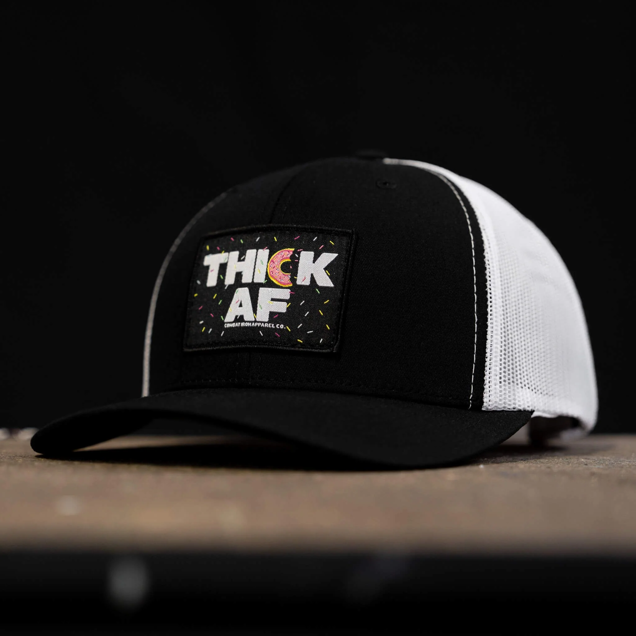 THICK AF DONUT EDITION PATCH MID-PROFILE MESH SNAPBACK Hat - Image 17