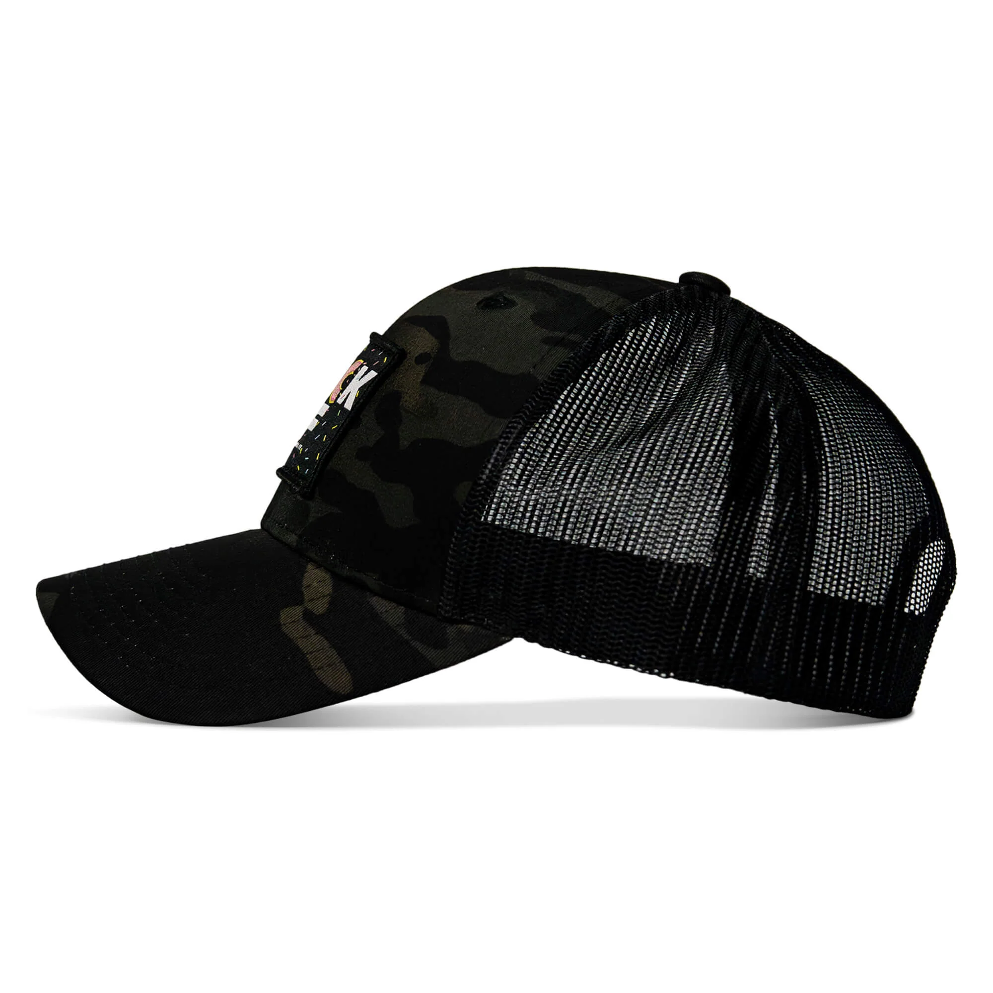 THICK AF DONUT EDITION PATCH MID-PROFILE MESH SNAPBACK Hat - Image 23