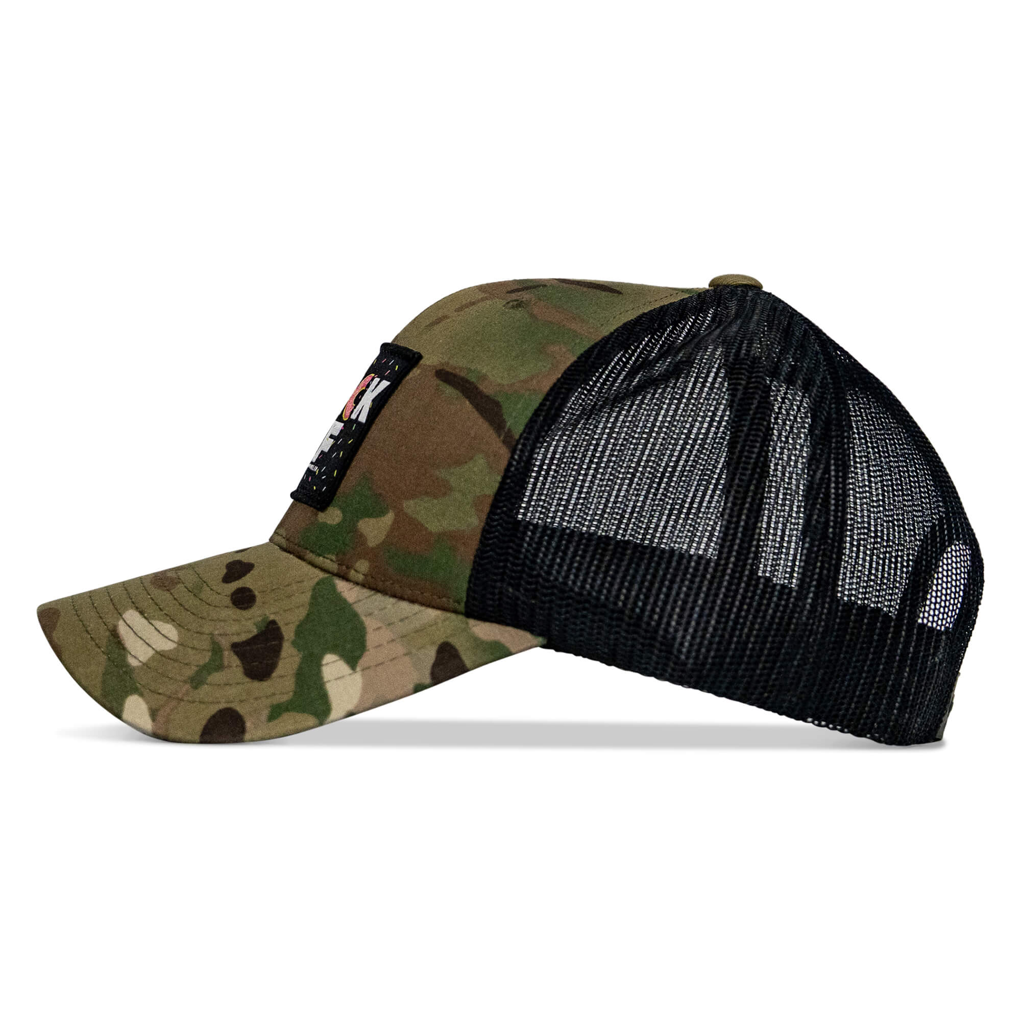 THICK AF DONUT EDITION PATCH MID-PROFILE MESH SNAPBACK Hat - Image 25