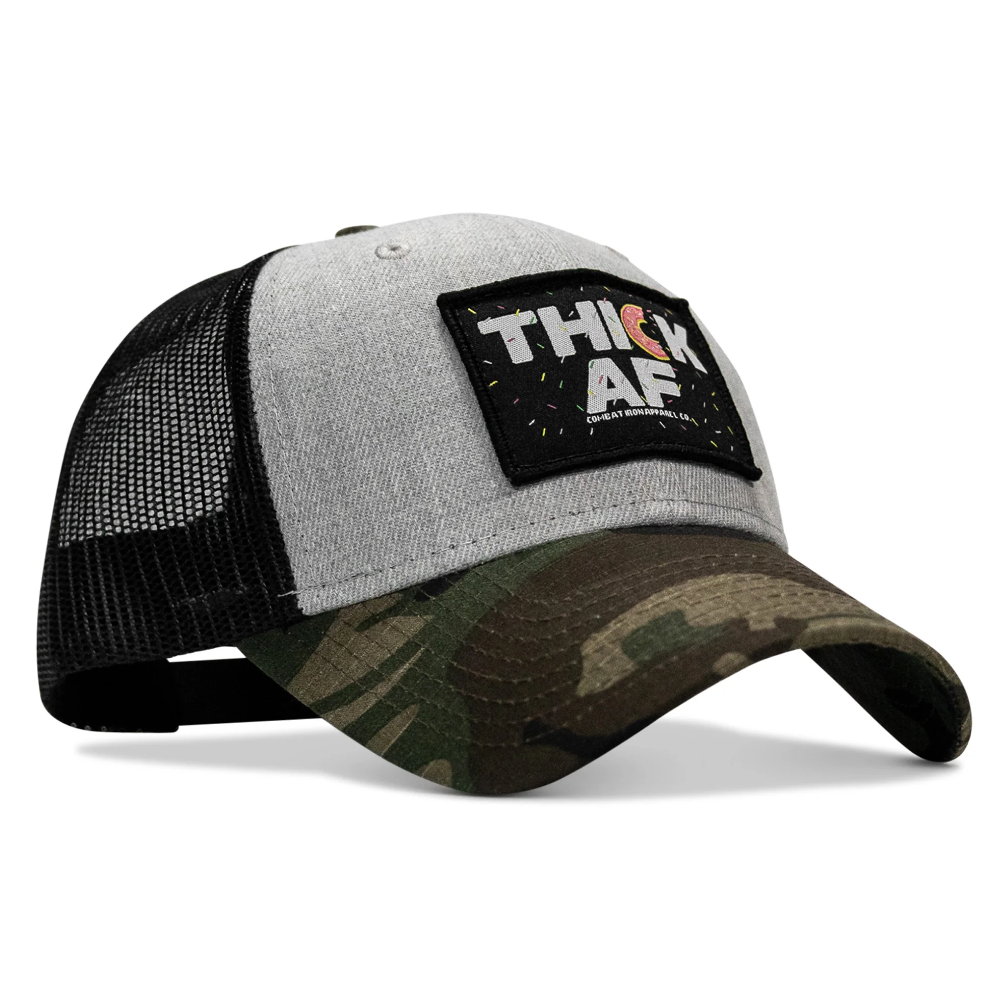 THICK AF DONUT EDITION PATCH MID-PROFILE MESH SNAPBACK Hat - Image 29