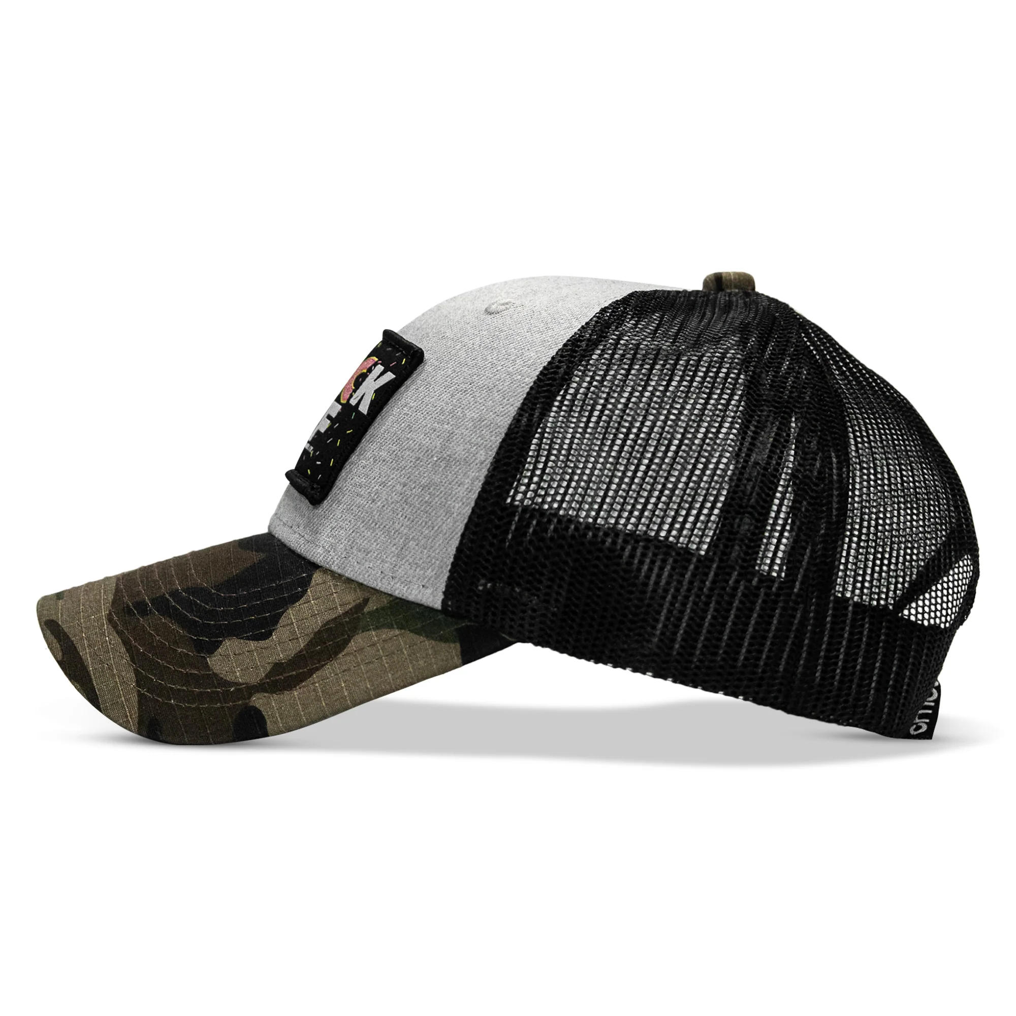 THICK AF Donut Edition Patch Original Ripstop Snapback Hat - Image 11