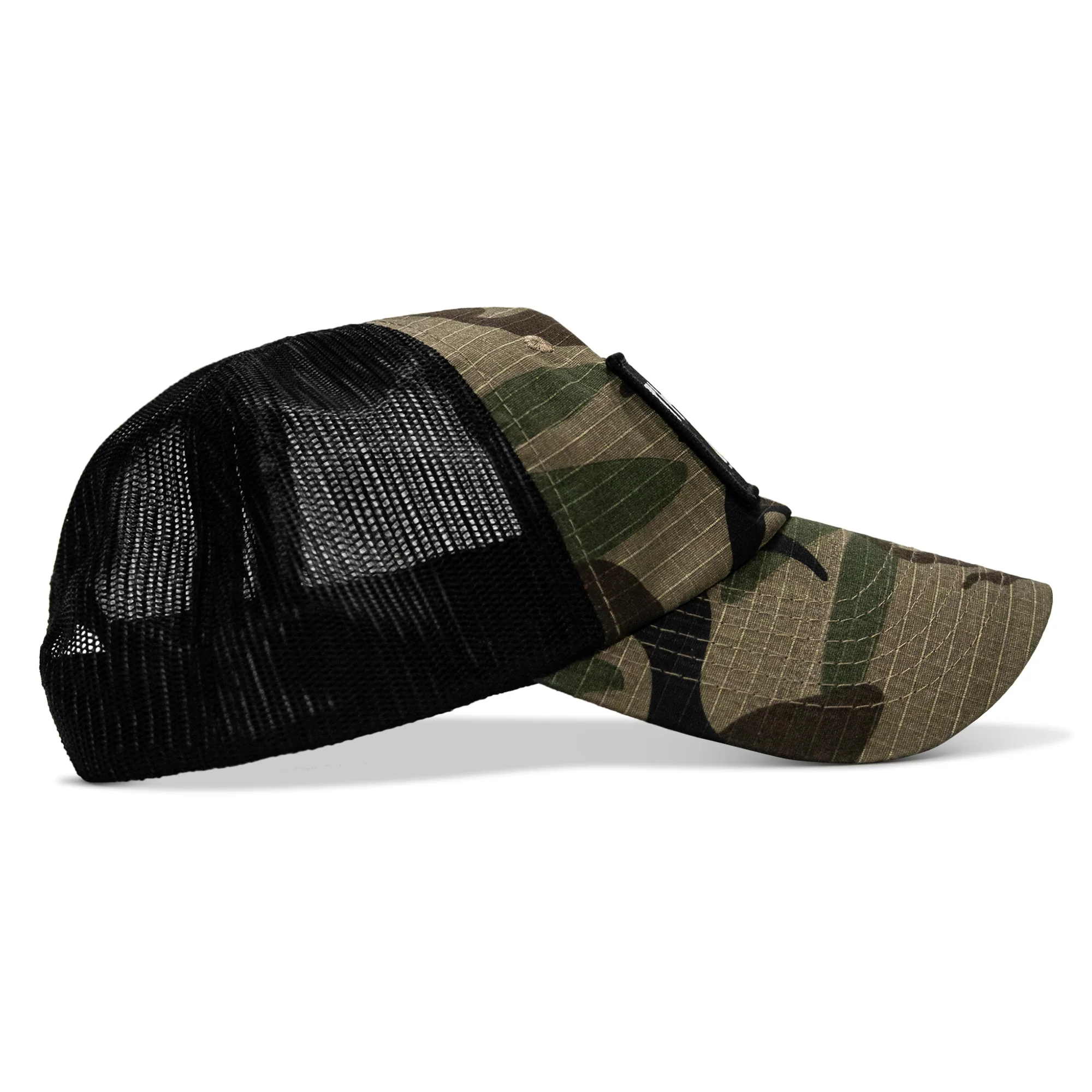 THICK AF Donut Edition Patch. Tactical Ripstop Mesh Snapback Hat - Image 5