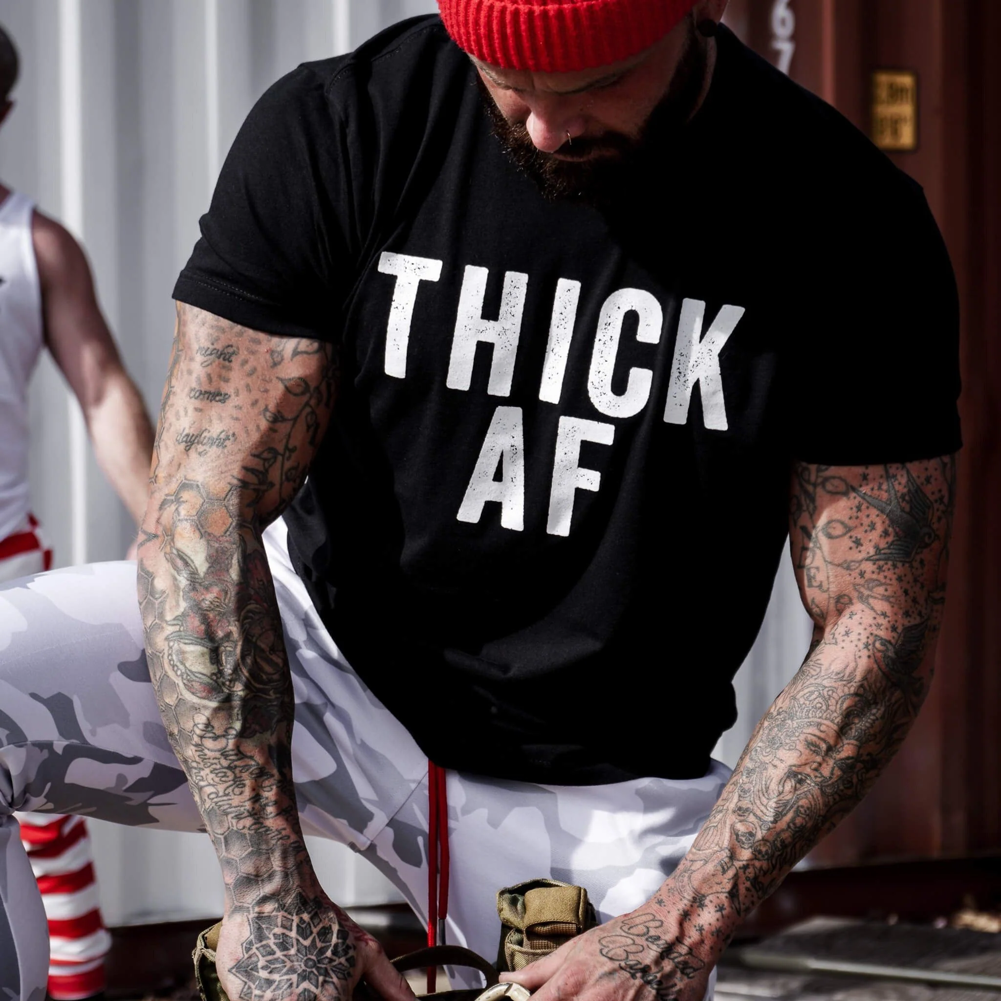 Thick AF Original Men's T-Shirt - Image 6