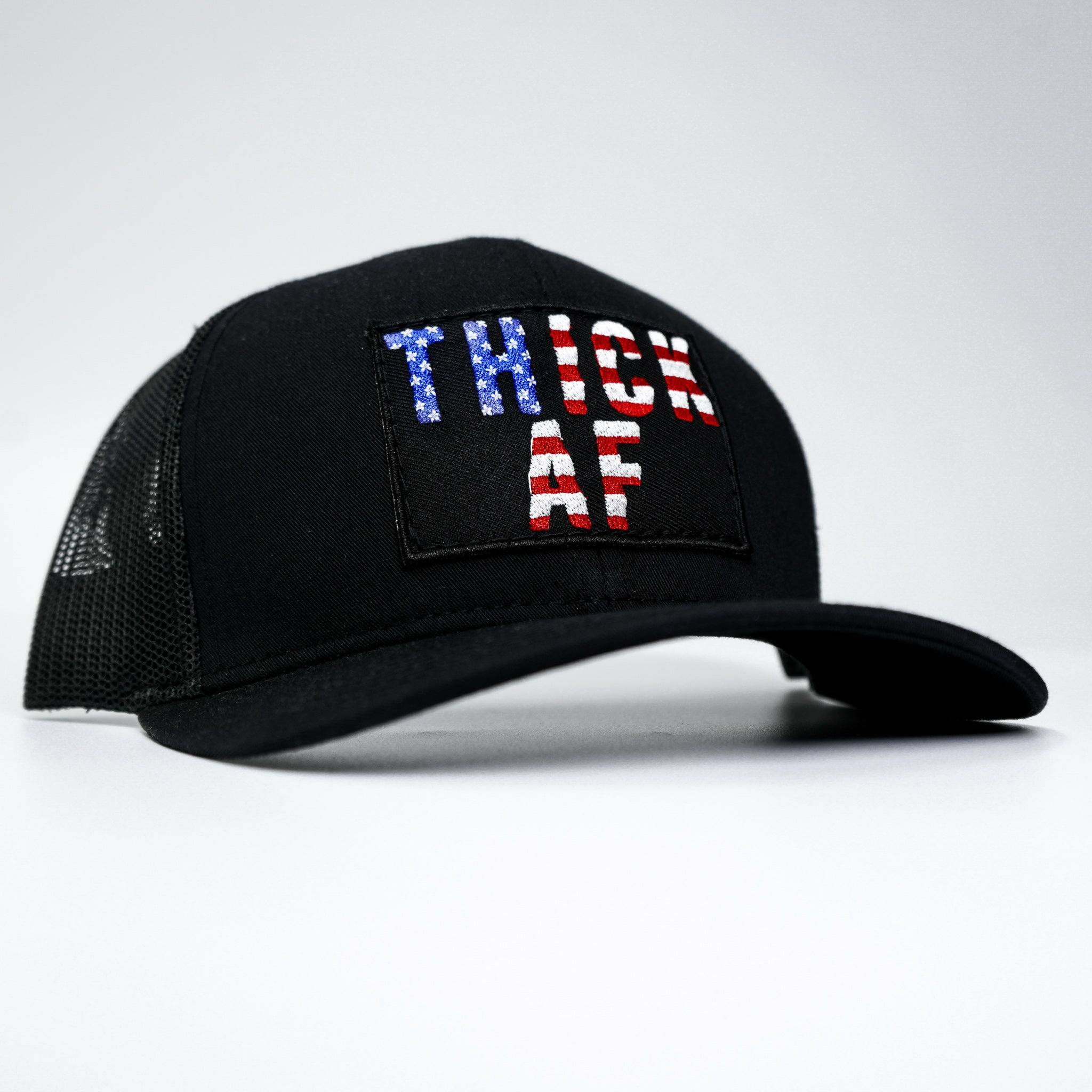 Thick AF USA Edition Patch Mid-Profile Mesh Snapback - Image 3