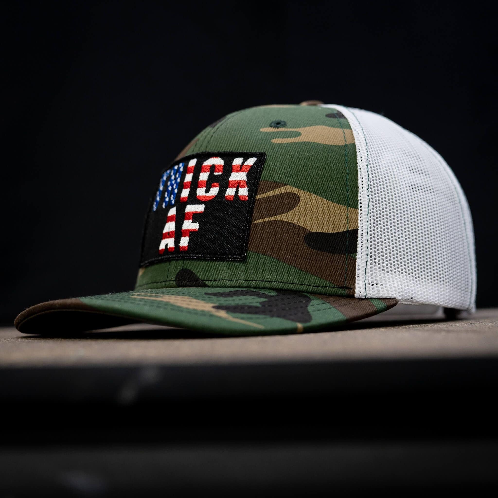 Thick AF USA Edition Patch Mid-Profile Mesh Snapback - Image 7