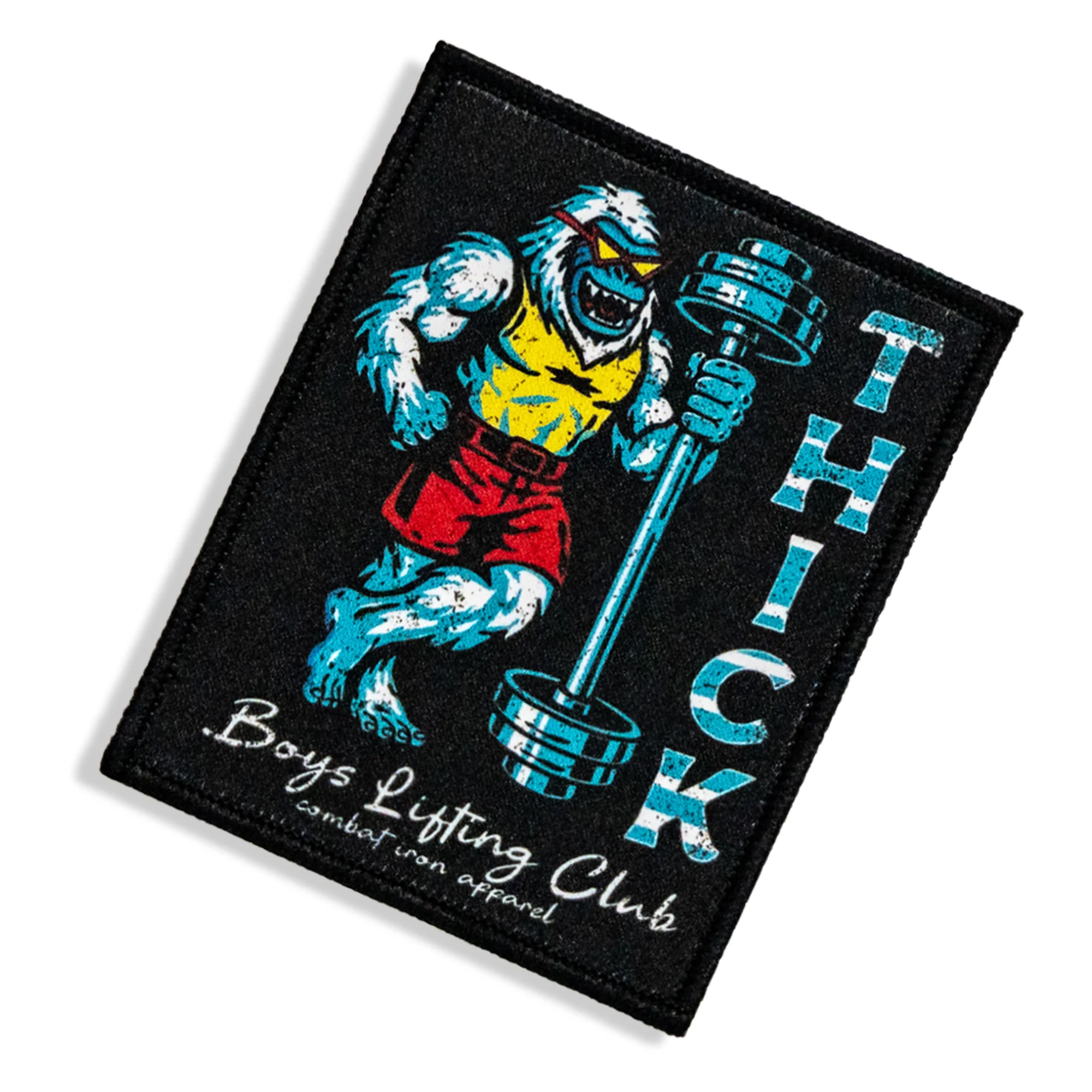 Thick Boys Lifting Club Velcro Patch - Image 2