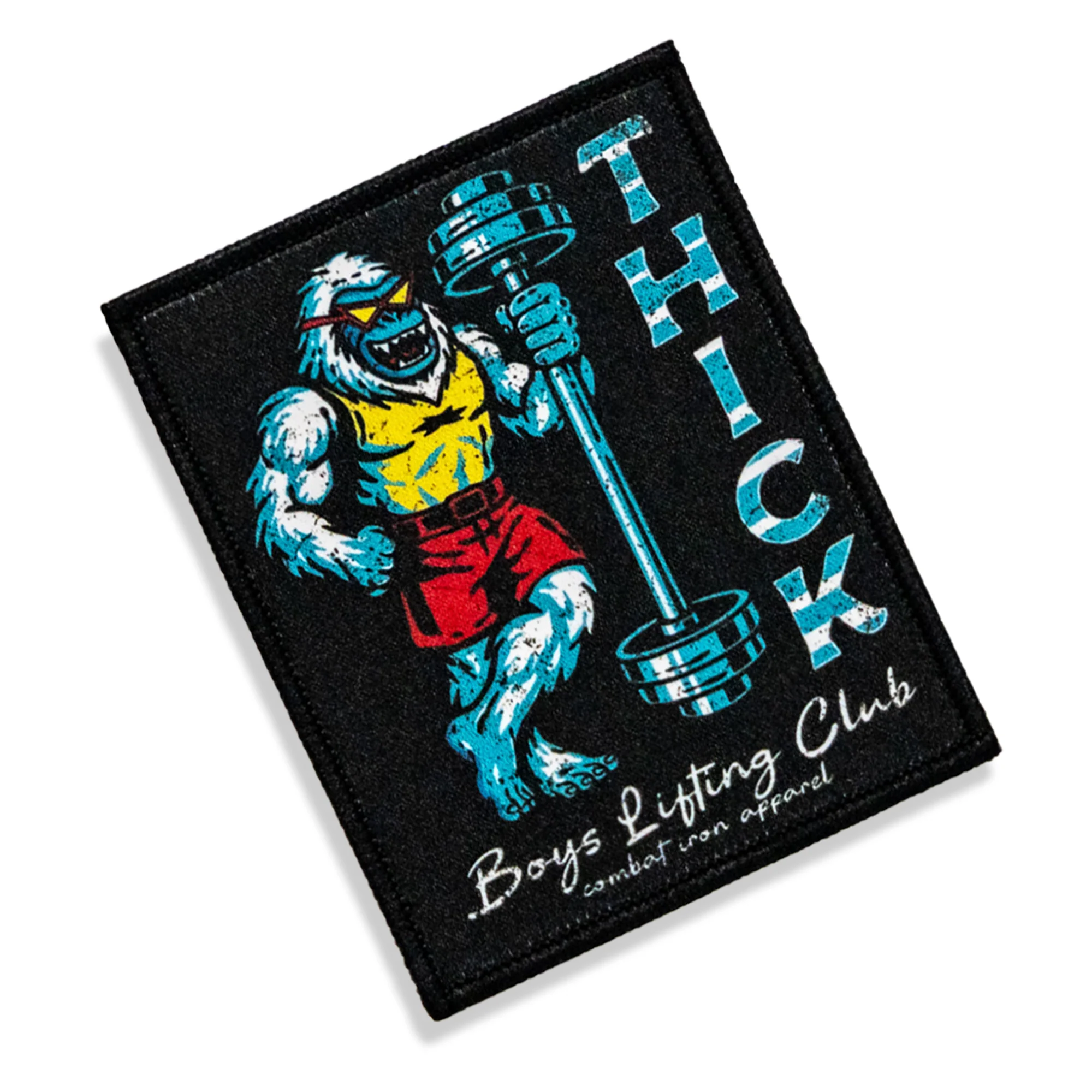 Thick Boys Lifting Club Velcro Patch - Image 3
