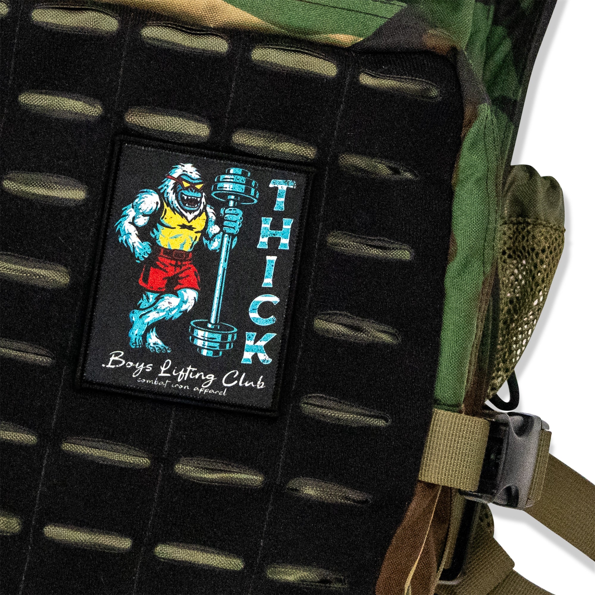 Thick Boys Lifting Club Velcro Patch - Image 4