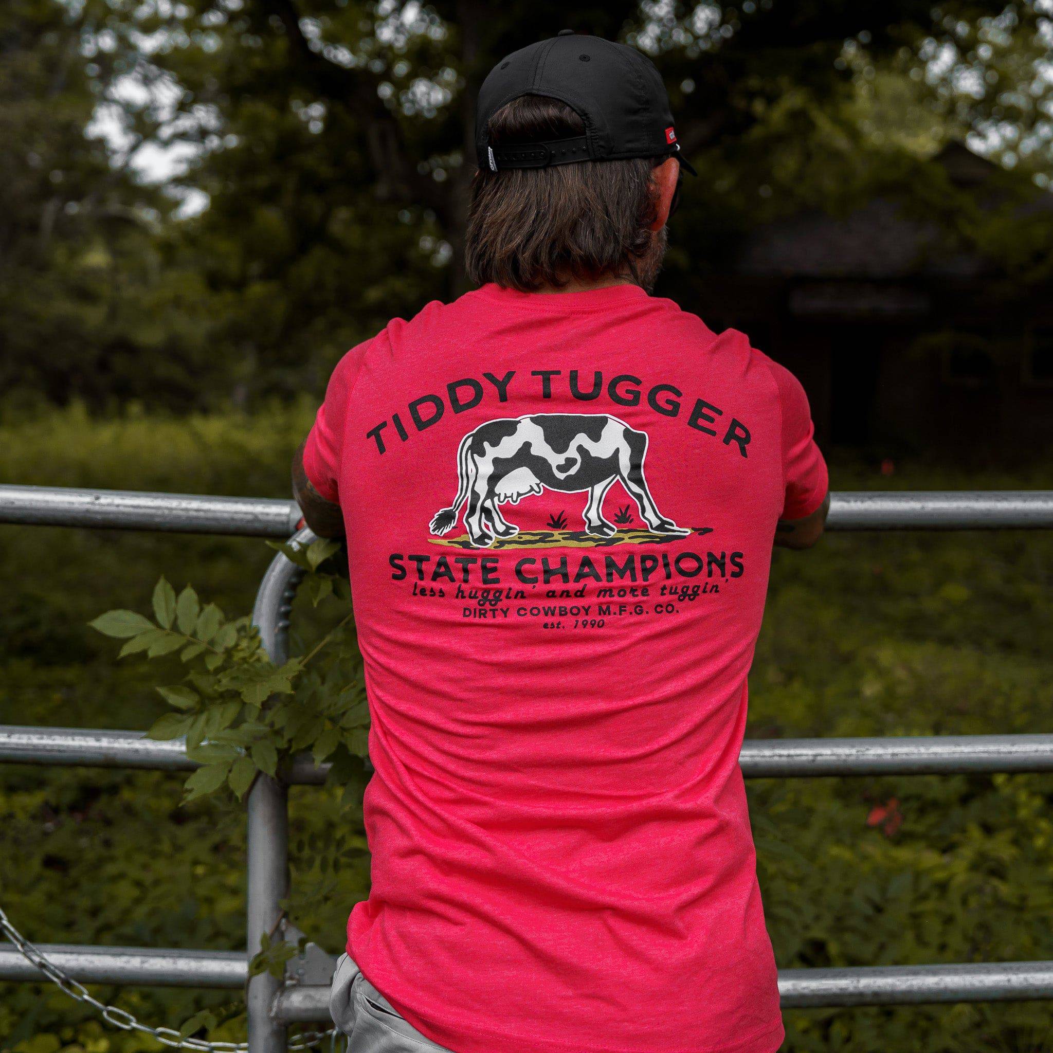 Tiddy Tugger State Champions Men's T-Shirt - Image 4