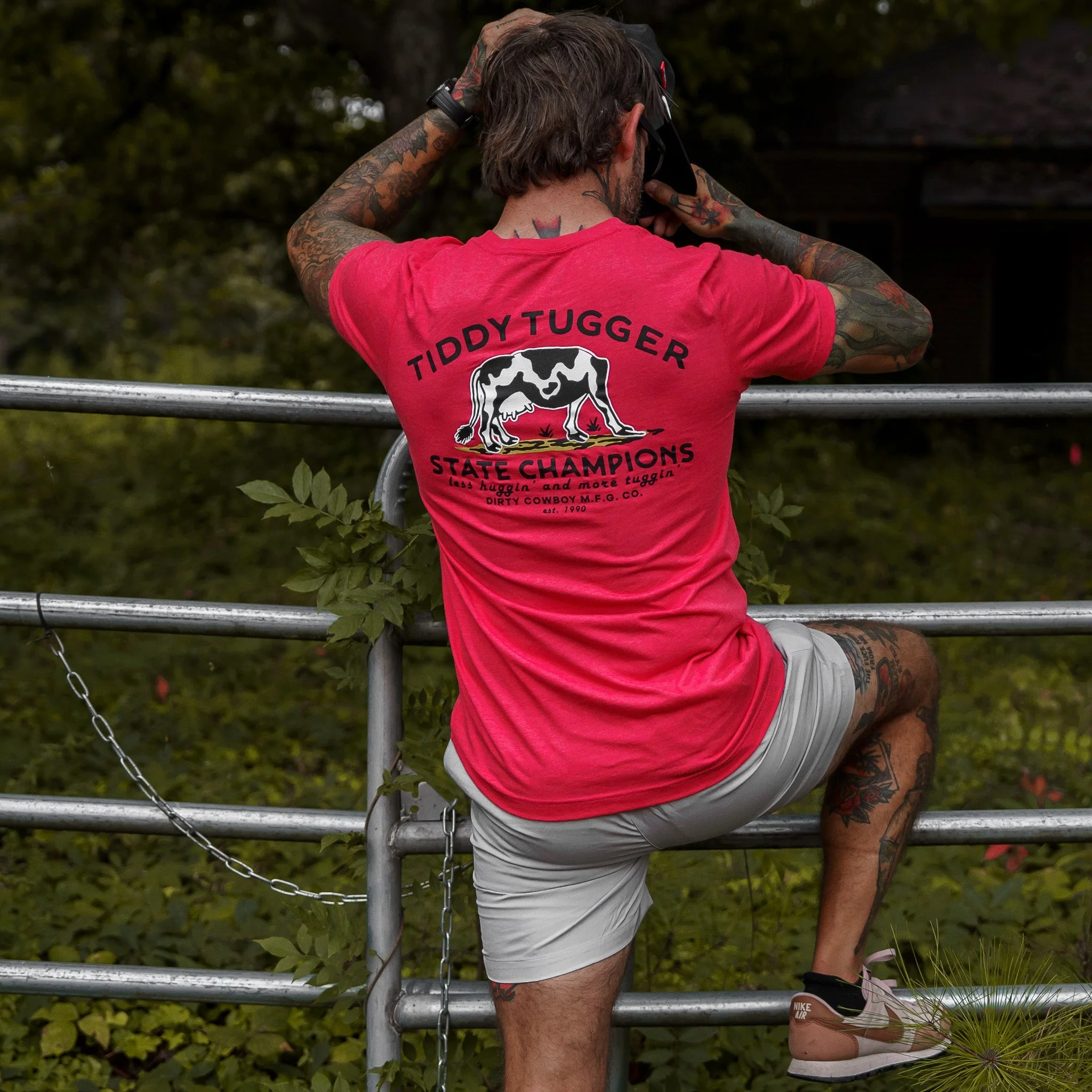 Tiddy Tugger State Champions Men's T-Shirt - Image 5