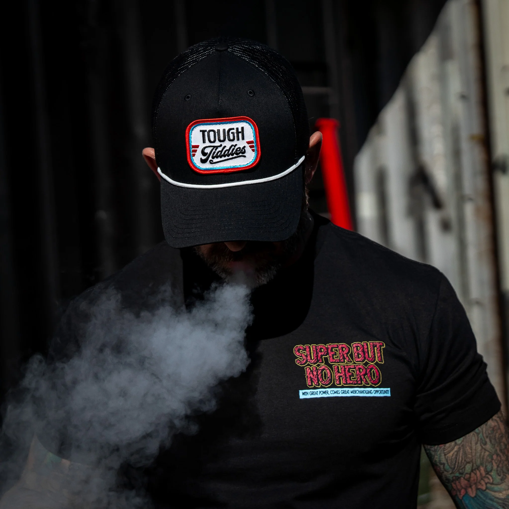 Tough Tiddies USA Patch Rope Snapback - Image 2