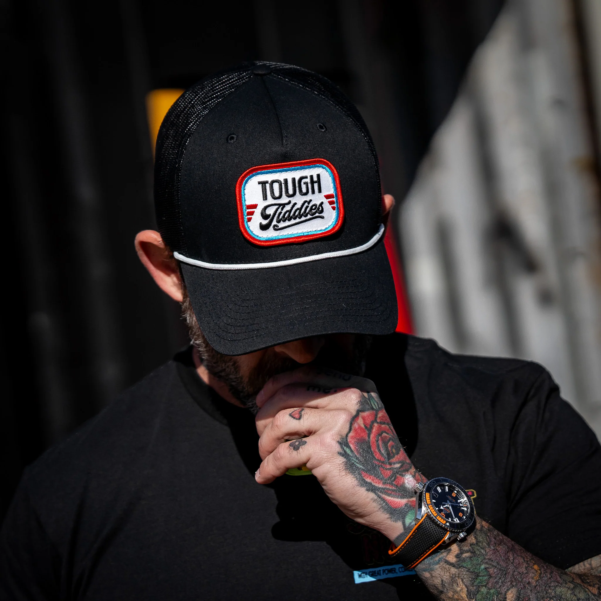 Tough Tiddies USA Patch Rope Snapback - Image 3