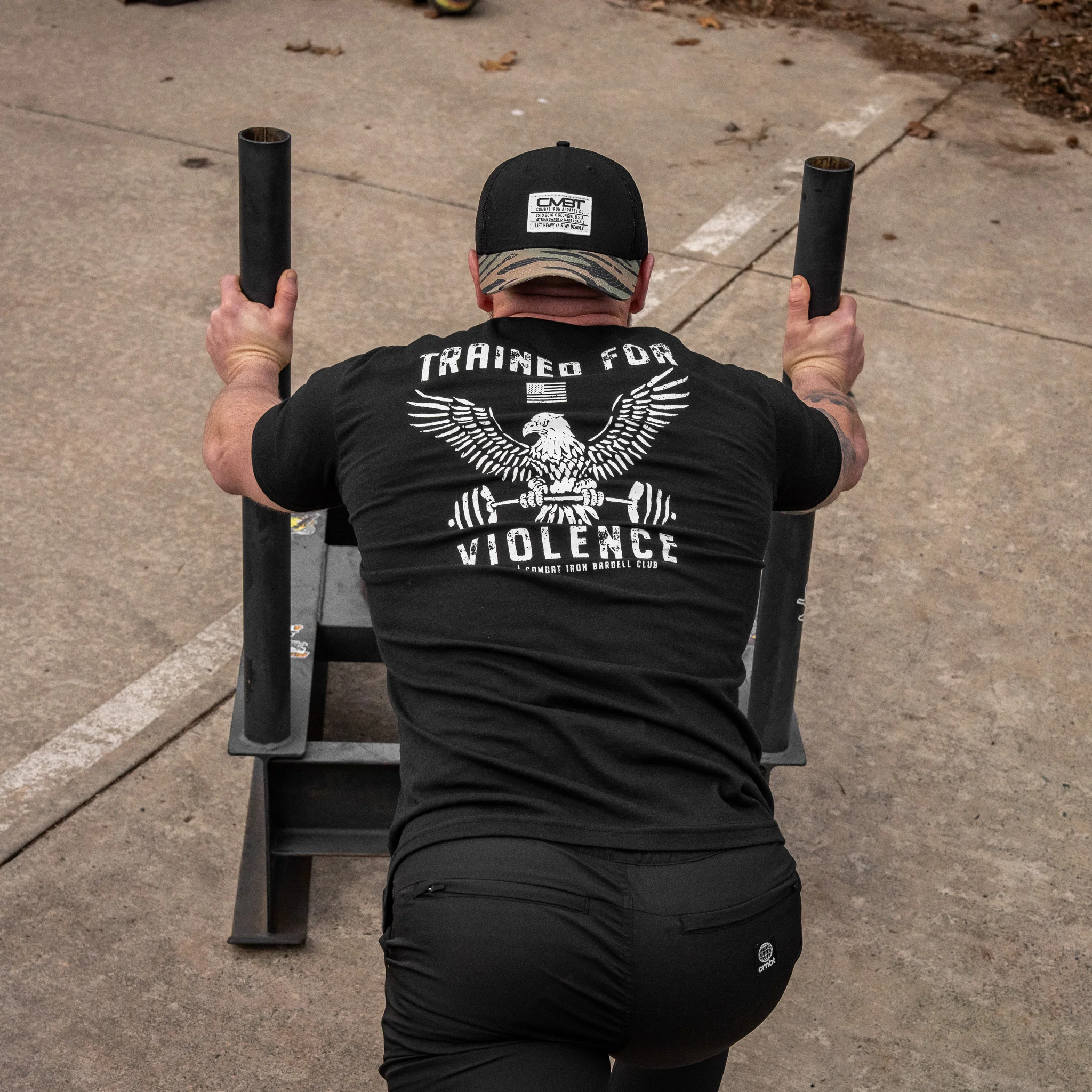 Trained for Violence Men's T-Shirt - Image 6