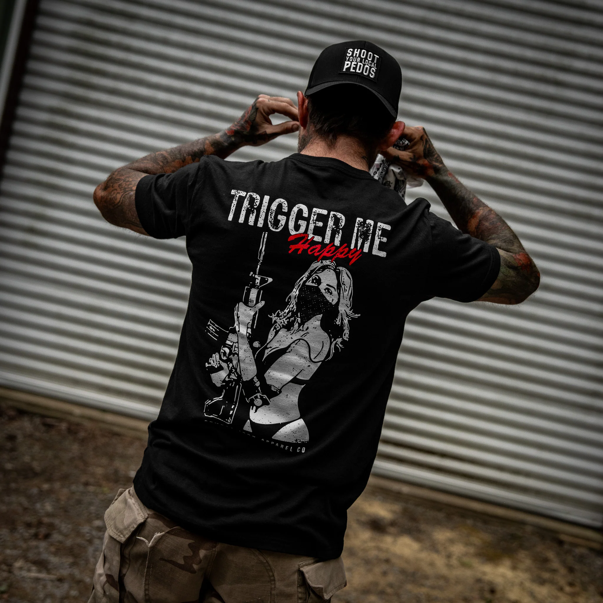 Trigger Me Happy Men's T-Shirt - Image 6
