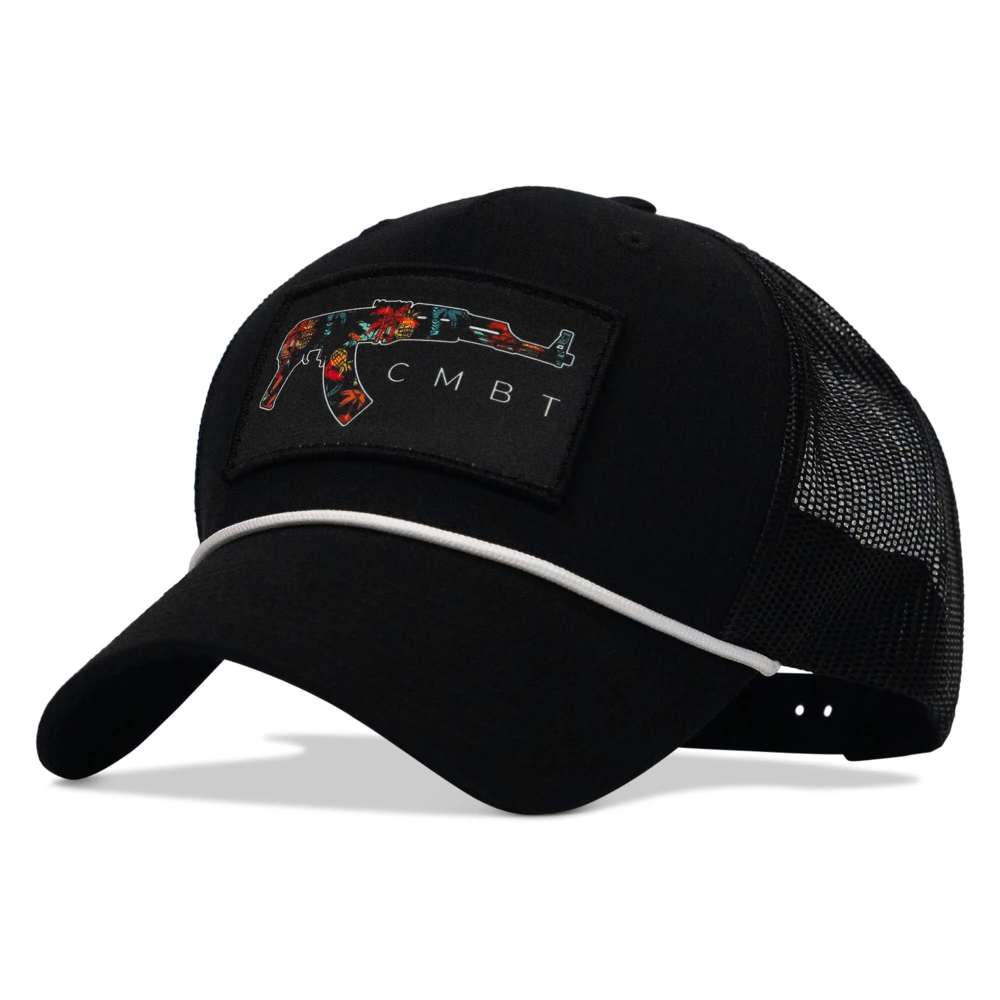 Tropical AK Patch Rope Snapback Hat - Image 3